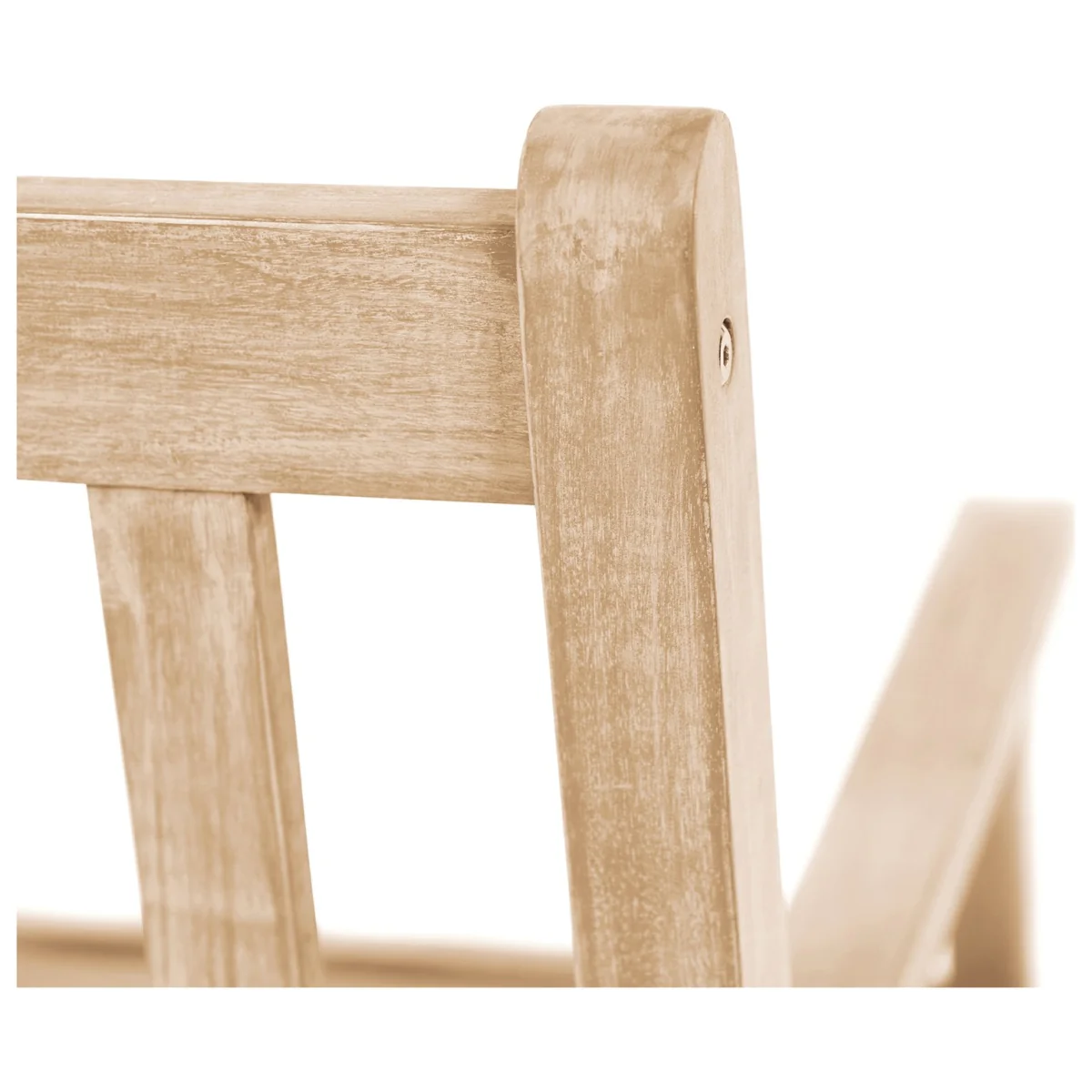 Pacific Cambridge 3 Seater Wooden Garden Bench - Natural – image 6