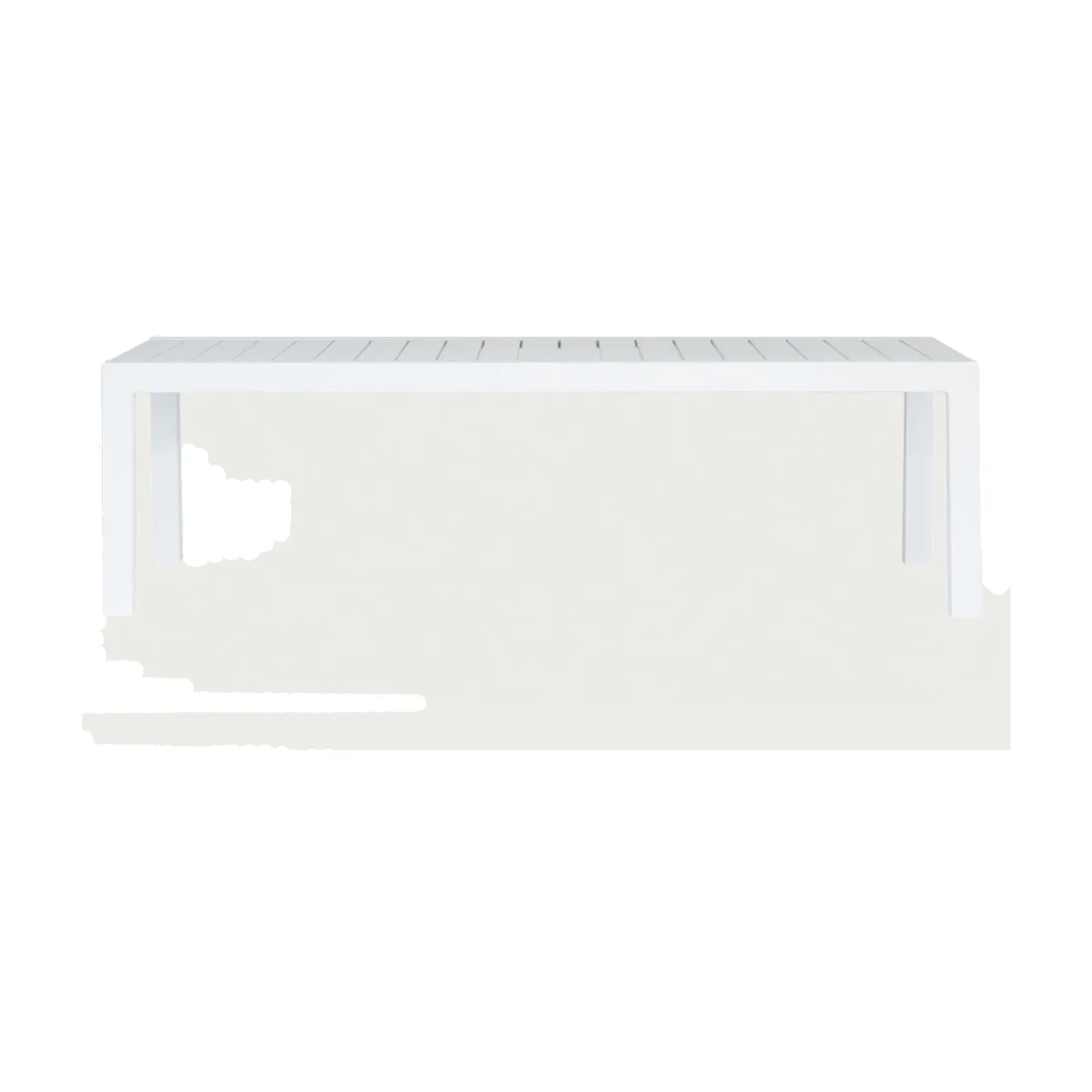 Case Eos Outdoor Bench Pebble Grey – image 1