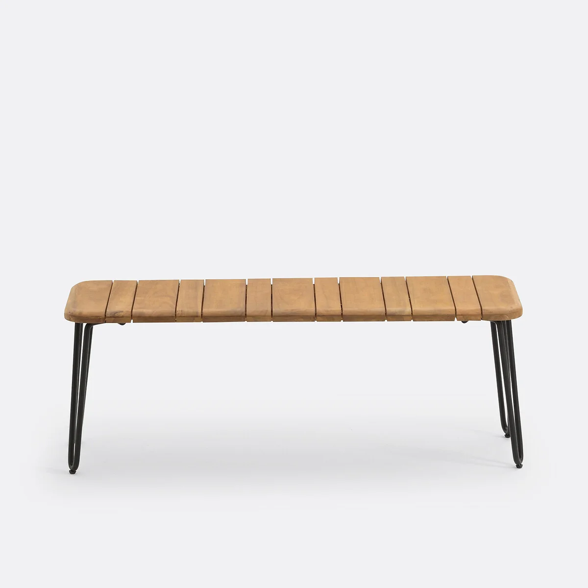 Spritz Acacia Folding Garden Bench – image 4