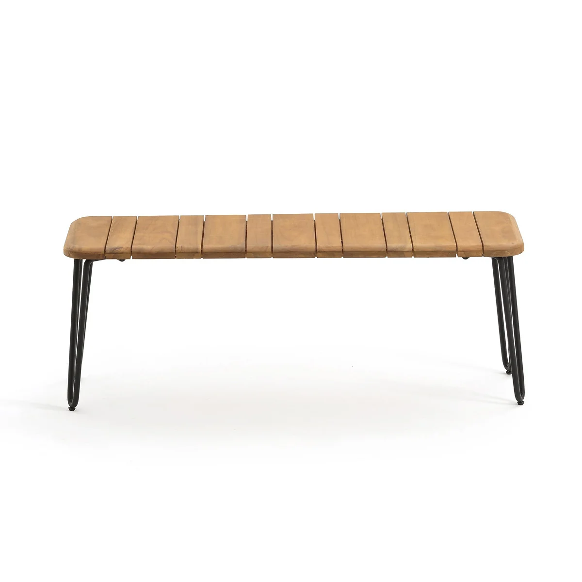 Spritz Acacia Folding Garden Bench – image 3