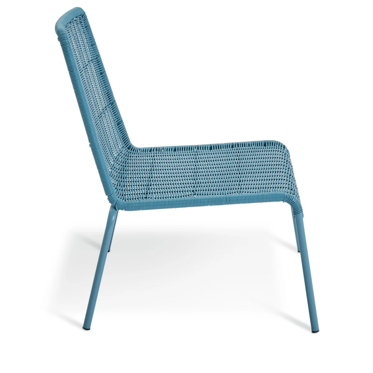 Habitat Sona Rattan Effect Garden Chair - Blue – image 3