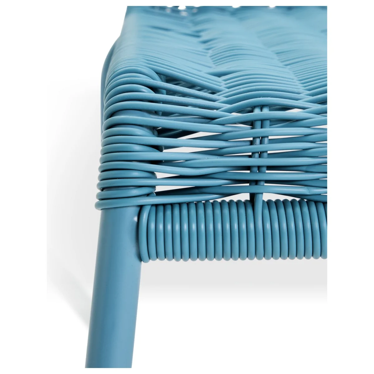Habitat Sona Rattan Effect Garden Chair - Blue – image 6