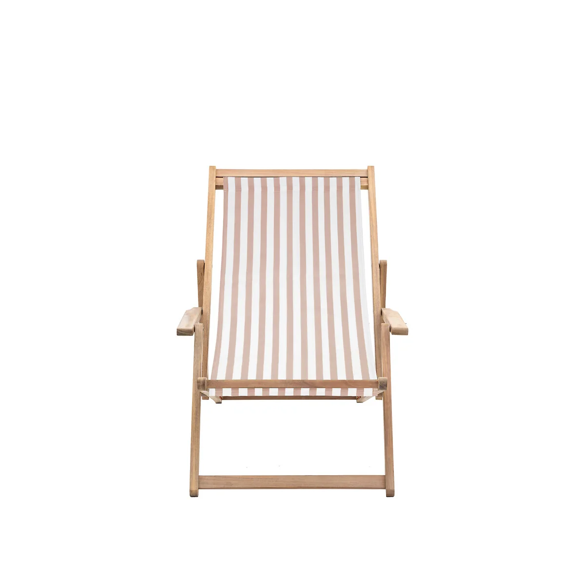 Ockley Striped Garden Deck Chair – image 2