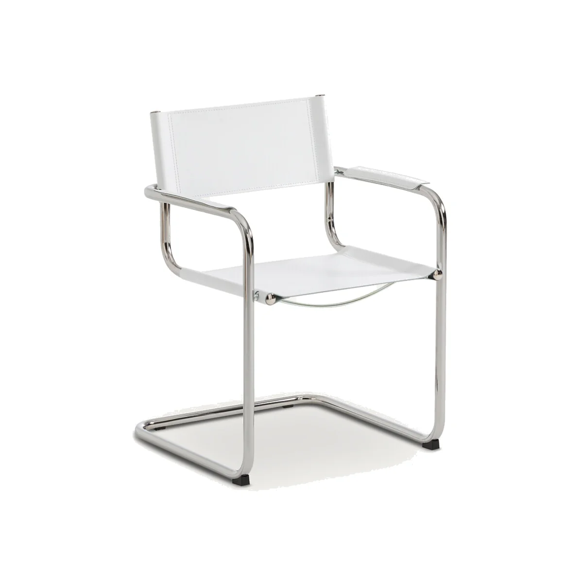 Winset Genuine Split Leather Table Armchair – image 1