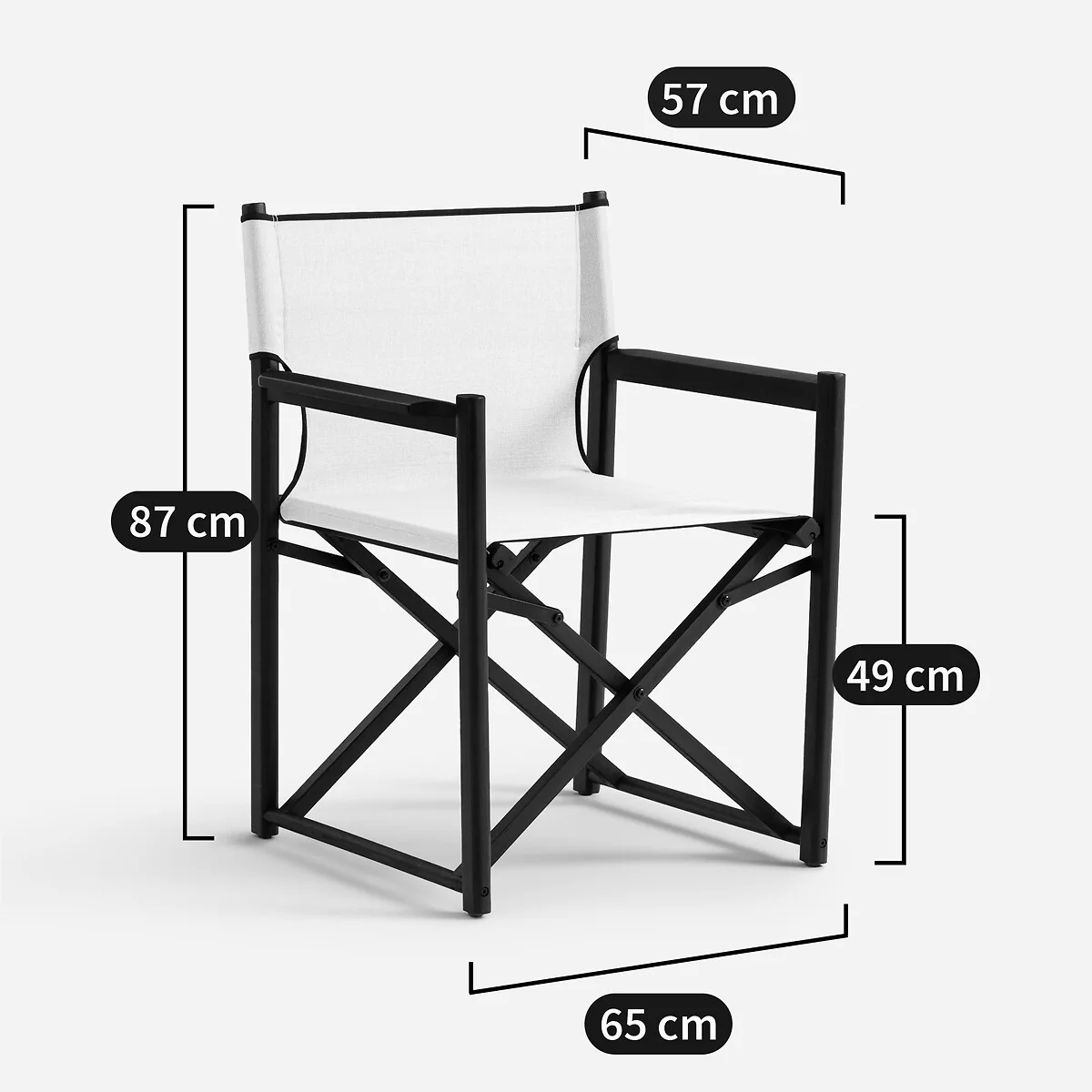 Scorsi Acacia Folding Garden Dining Chair – image 9
