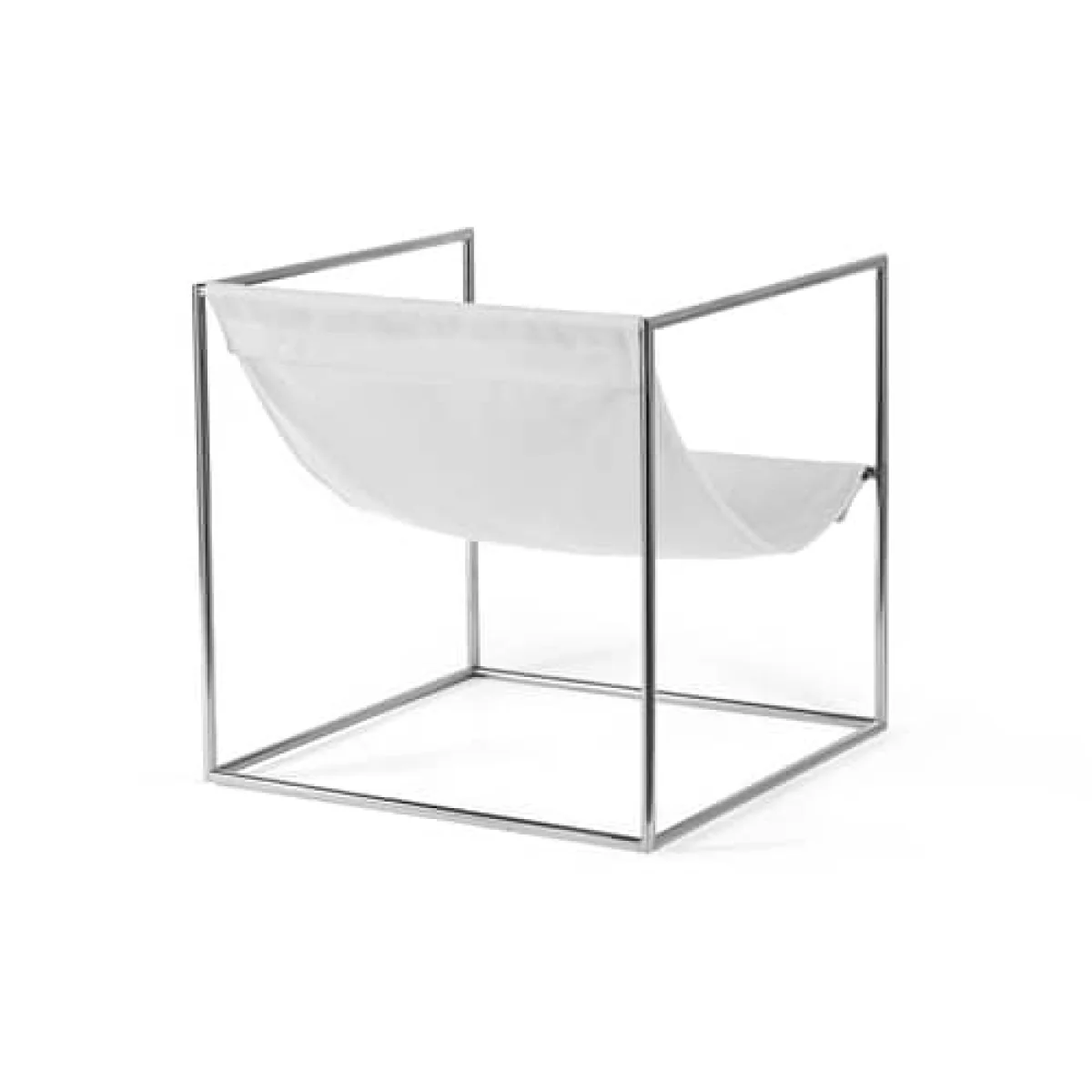 Solo Armchair textile white Outdoor - valerie objects – image 2