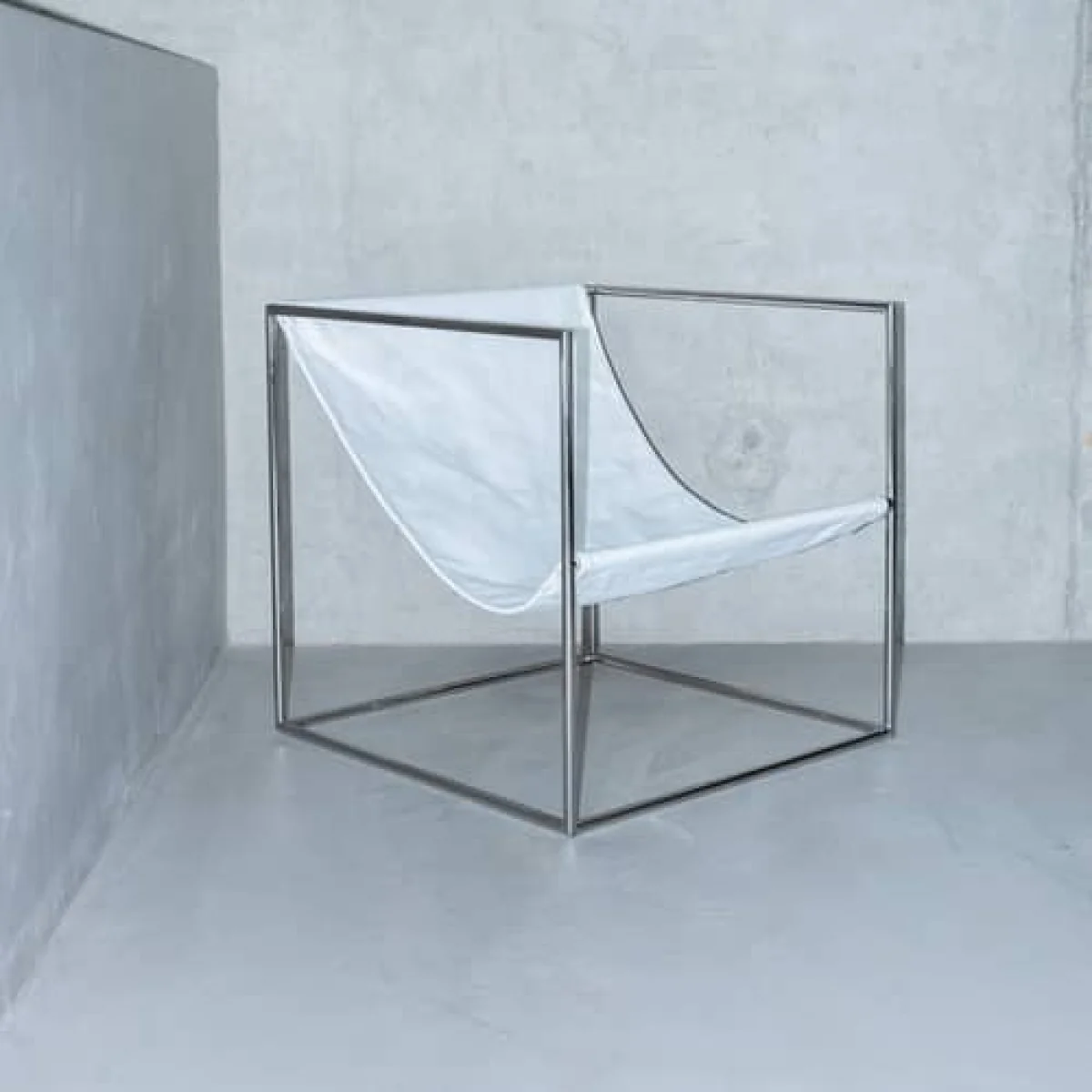 Solo Armchair textile white Outdoor - valerie objects – image 3