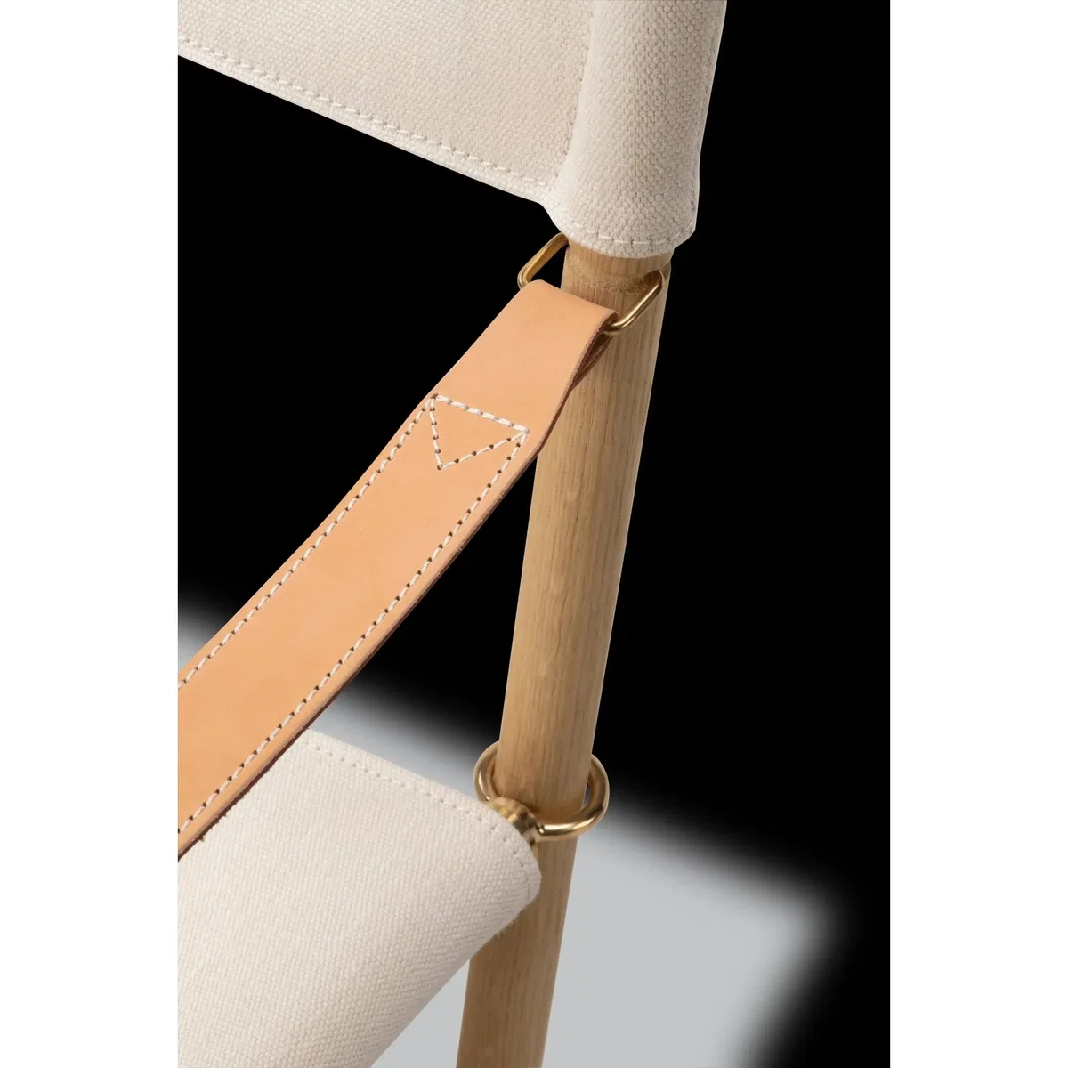 Fredericia Furniture MK16 Folding Chair chair Off white-oiled oak – image 2