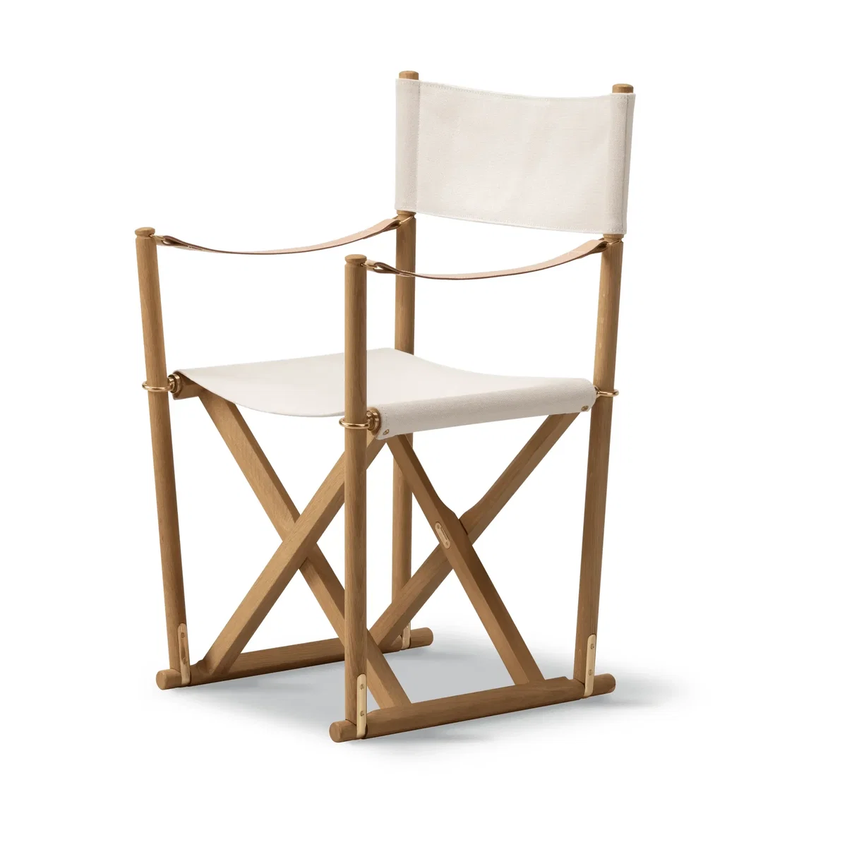 Fredericia Furniture MK16 Folding Chair chair Off white-oiled oak – image 13