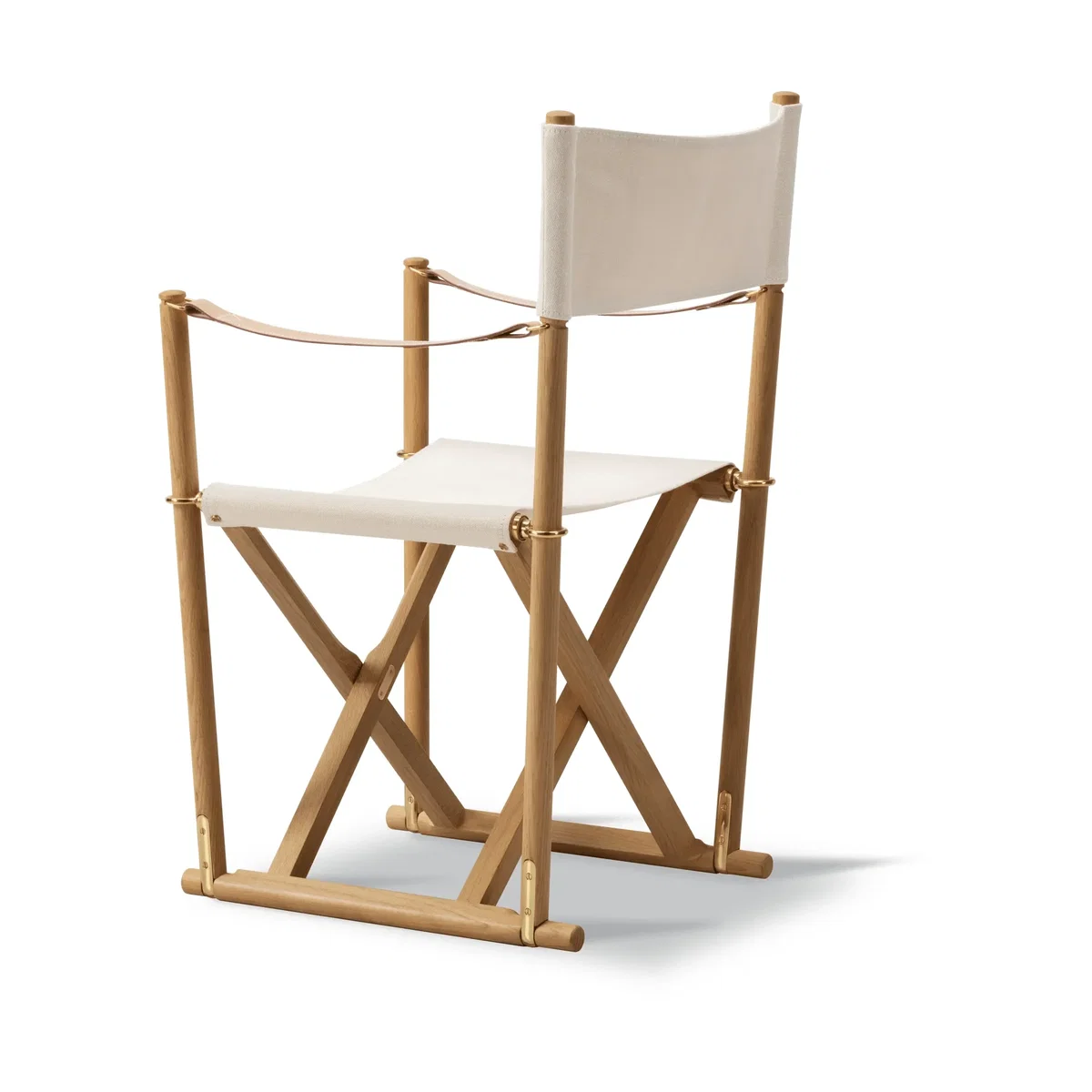 Fredericia Furniture MK16 Folding Chair chair Off white-oiled oak – image 6