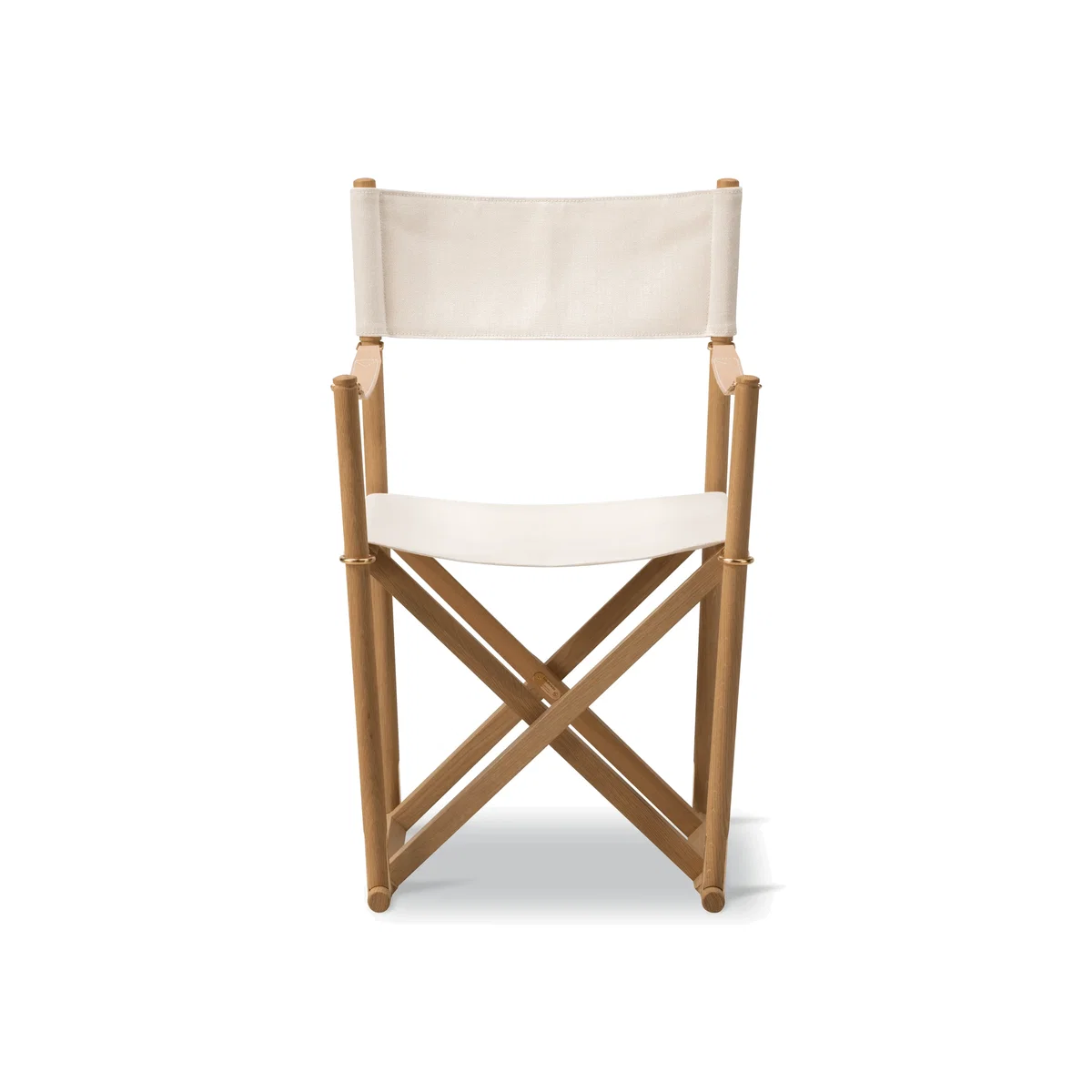 Fredericia Furniture MK16 Folding Chair chair Off white-oiled oak – image 1