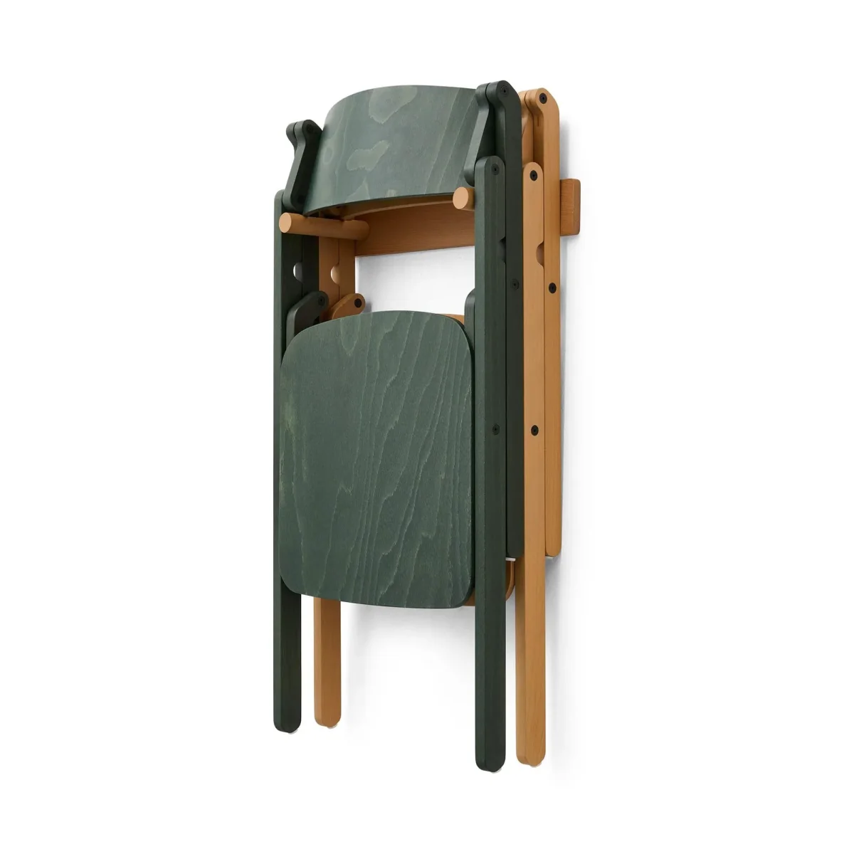 HAY Backflip Chair wall mount for chair Golden lacquered beech – image 3