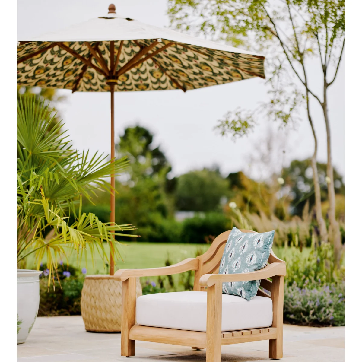 OKA, Albert Garden Dining Chair - Smoke, Dining Chairs, Wood – image 46