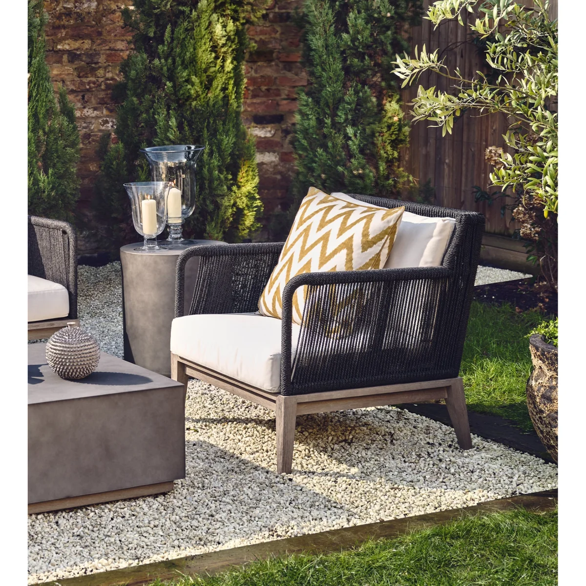 OKA, Albert Garden Dining Chair - Smoke, Dining Chairs, Wood – image 60