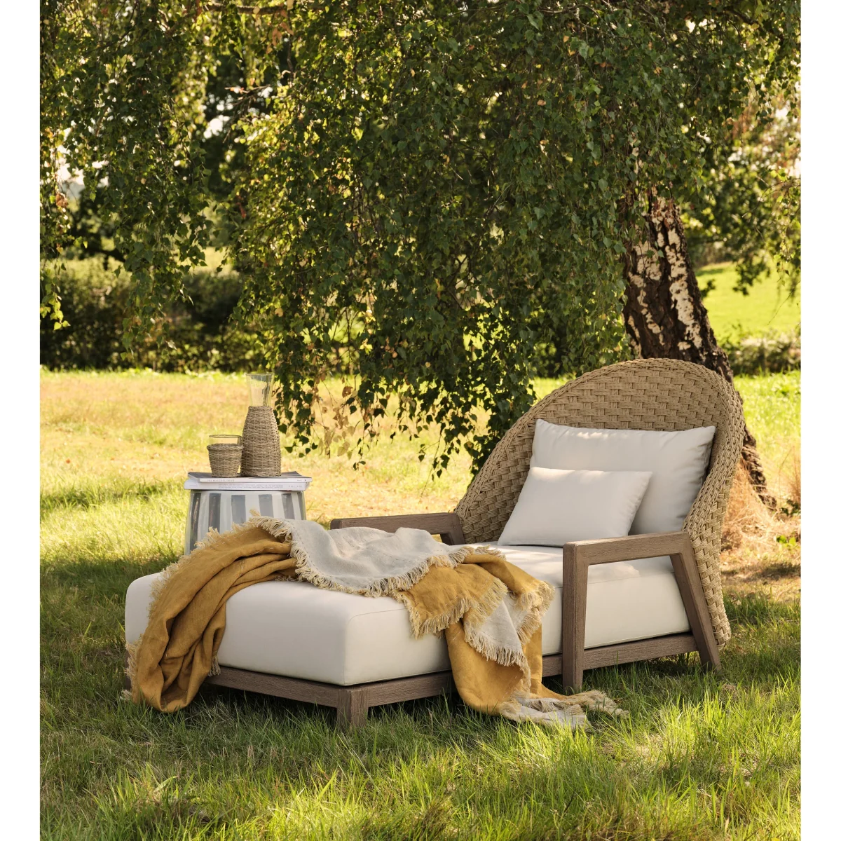 OKA, Albert Garden Dining Chair - Smoke, Dining Chairs, Wood – image 67