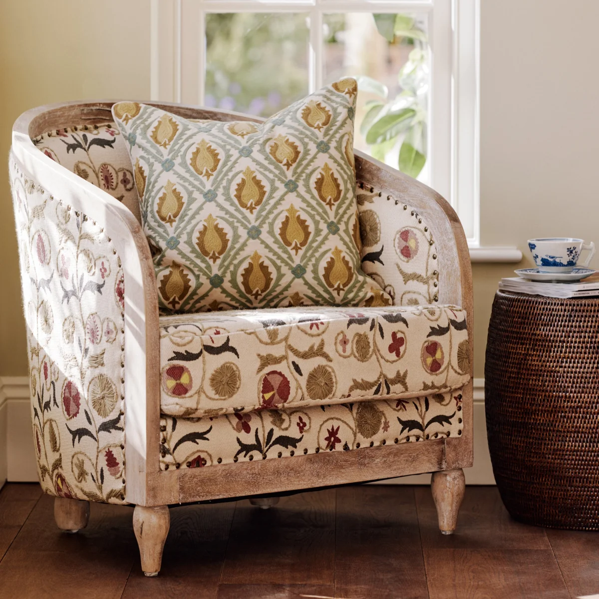 OKA, Albert Garden Dining Chair - Smoke, Dining Chairs, Wood – image 8