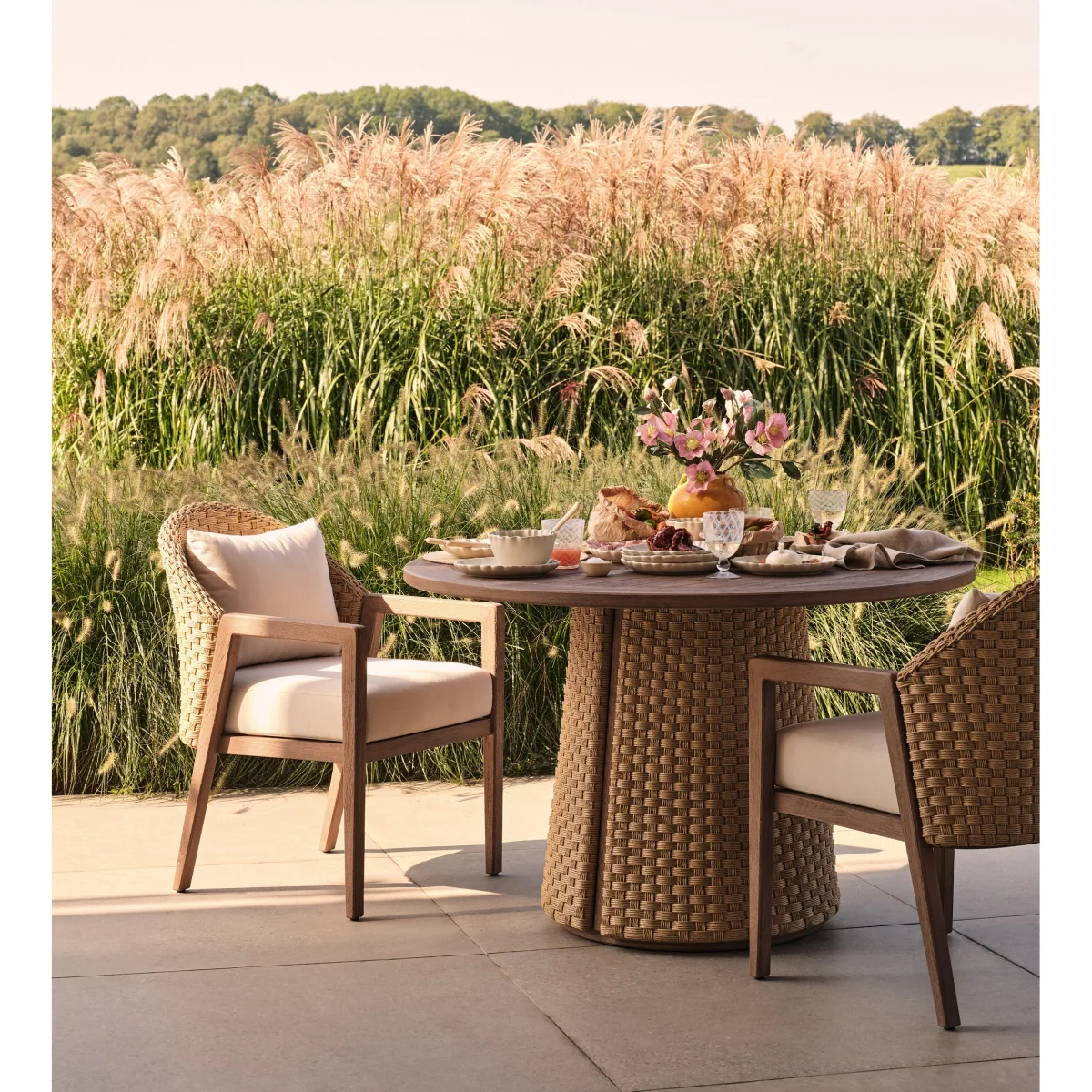 OKA, Albert Garden Dining Chair - Smoke, Dining Chairs, Wood – image 77