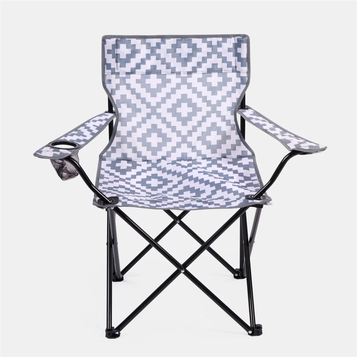 Adults Foldable Camping Chair - Grey – image 2