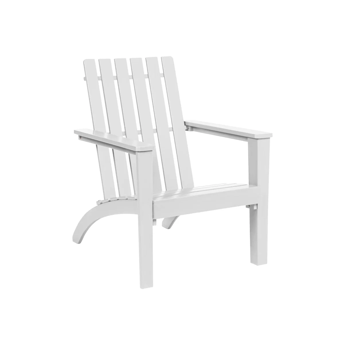 Costway Garden Patio Chair Adirondack Chair - White – image 1