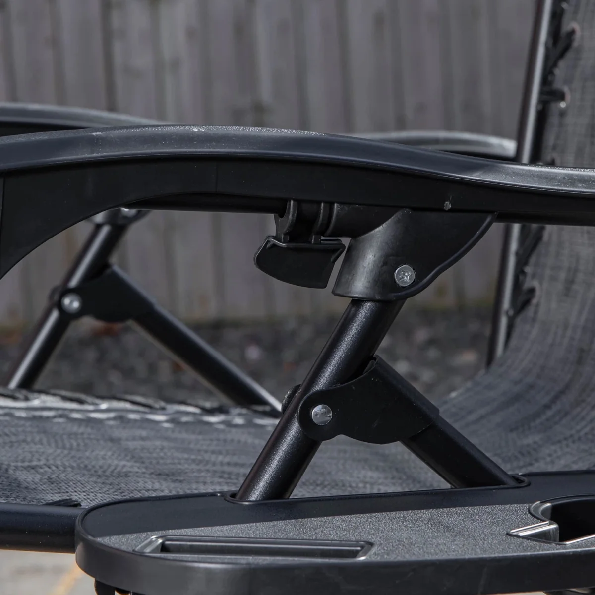 Zero Gravity Garden Relaxer Chair  Grey - Grey – image 6