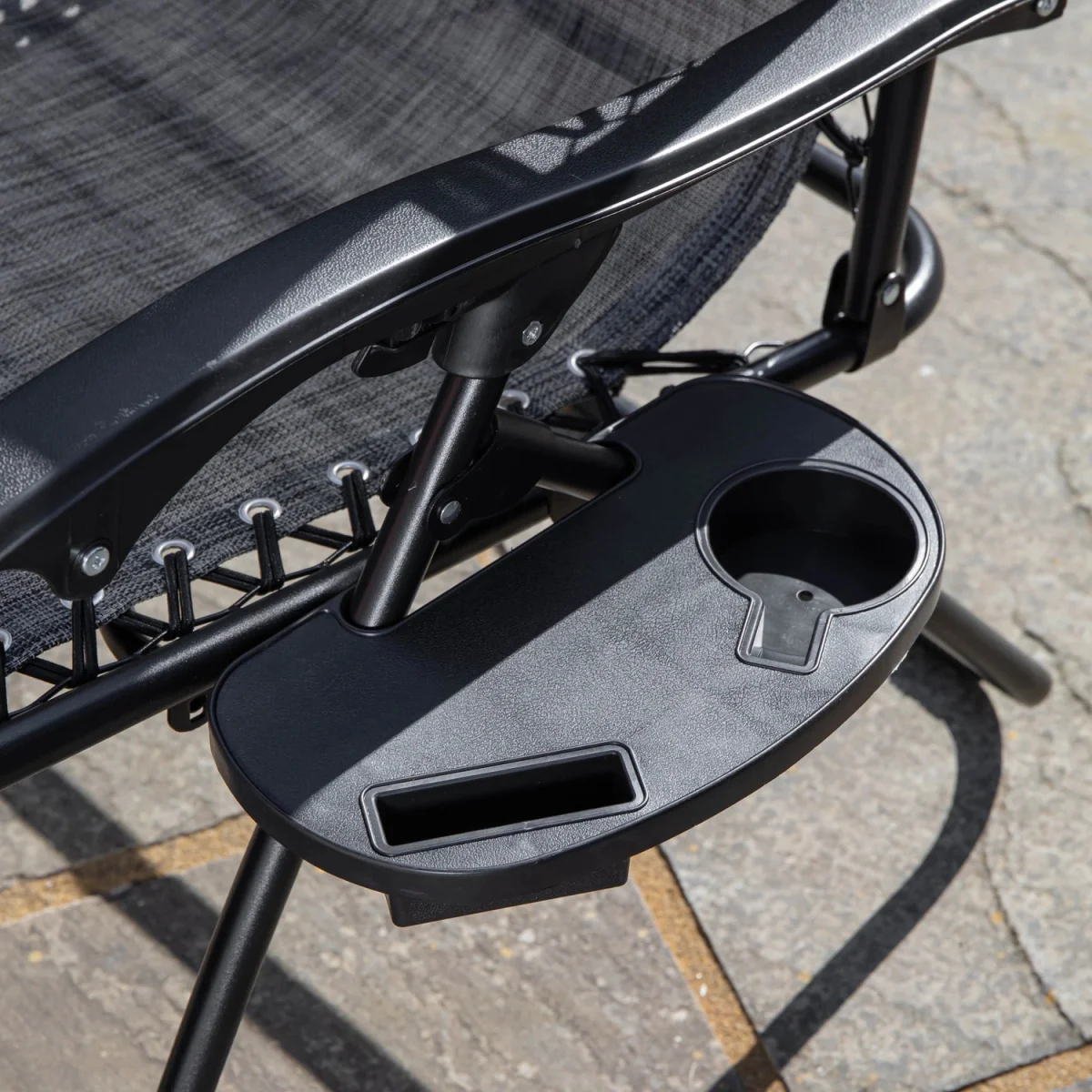 Zero Gravity Garden Relaxer Chair  Grey - Grey – image 7