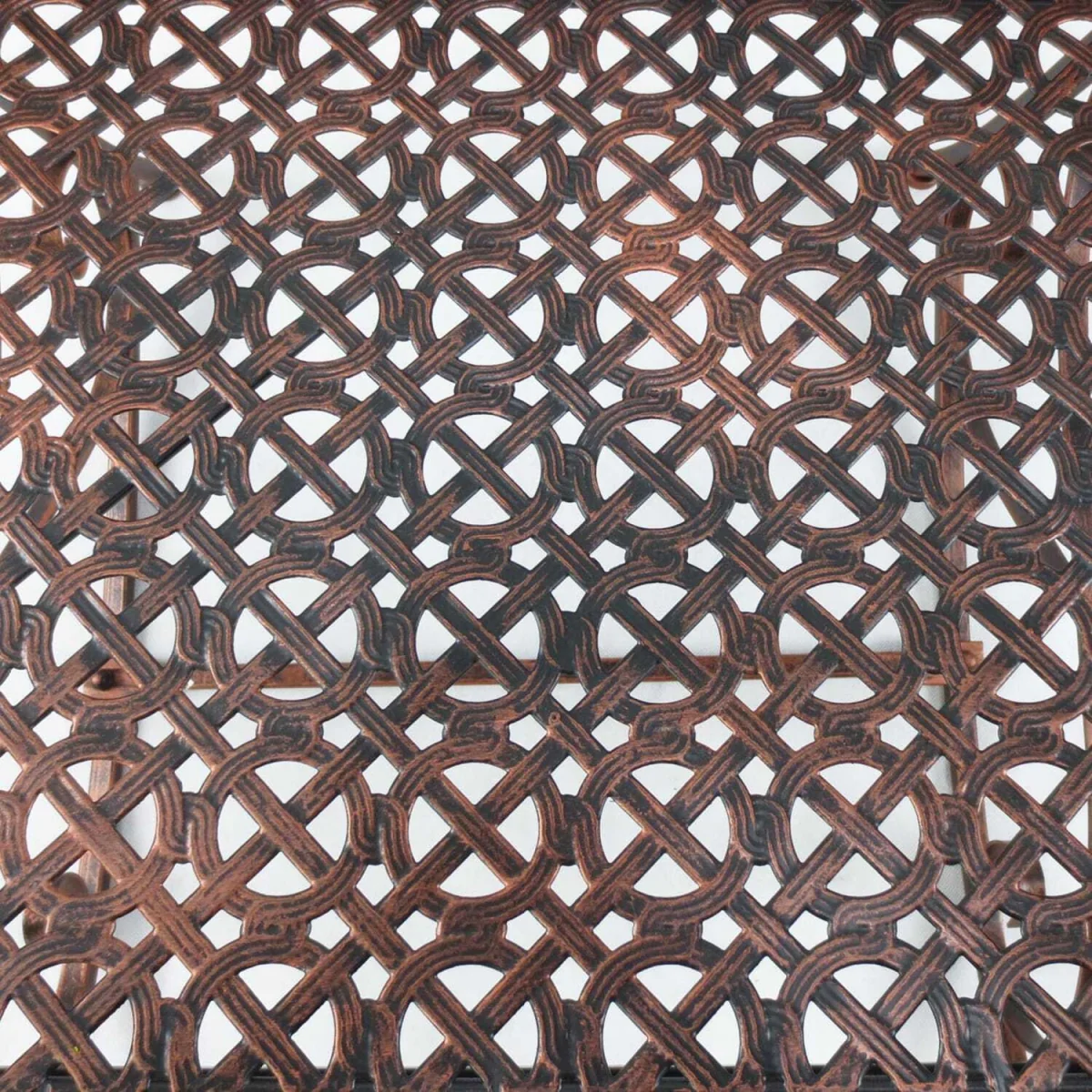 Pabasa Vintage Inspired Metal Bronze Single Outdoor Rocking Armchair – image 9