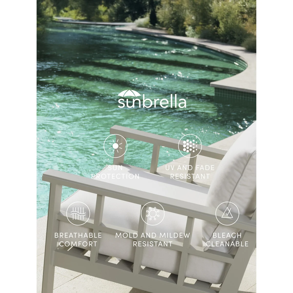 Garden Dining Chair Ferrat with Armrests – image 5
