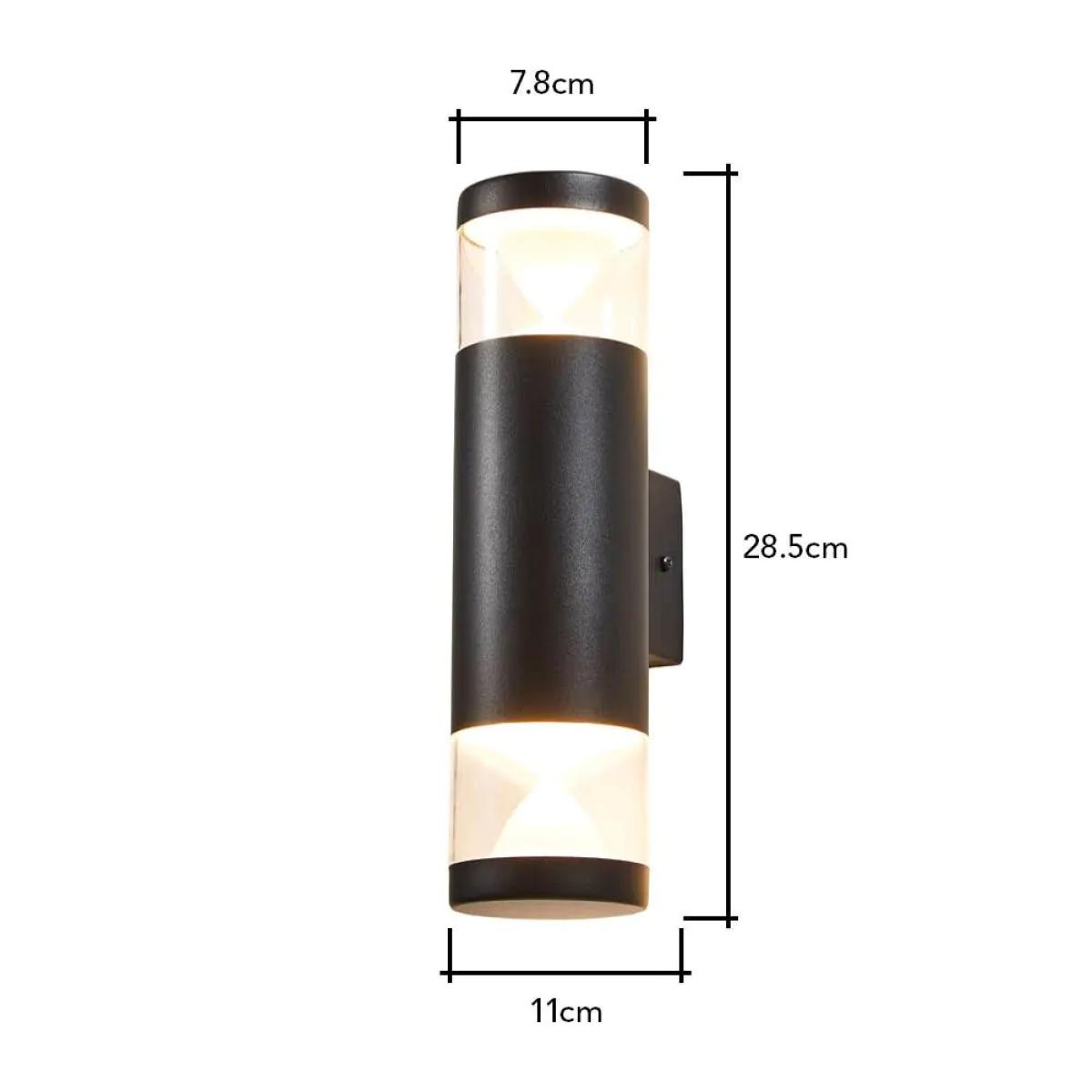 Forbes Up & Down Outdoor Wall Light, Black – image 7