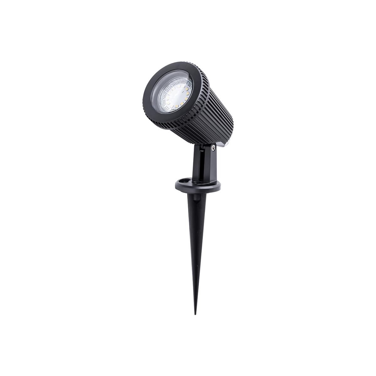 Hunda Outdoor Adjustable Spike Light, Black – image 1