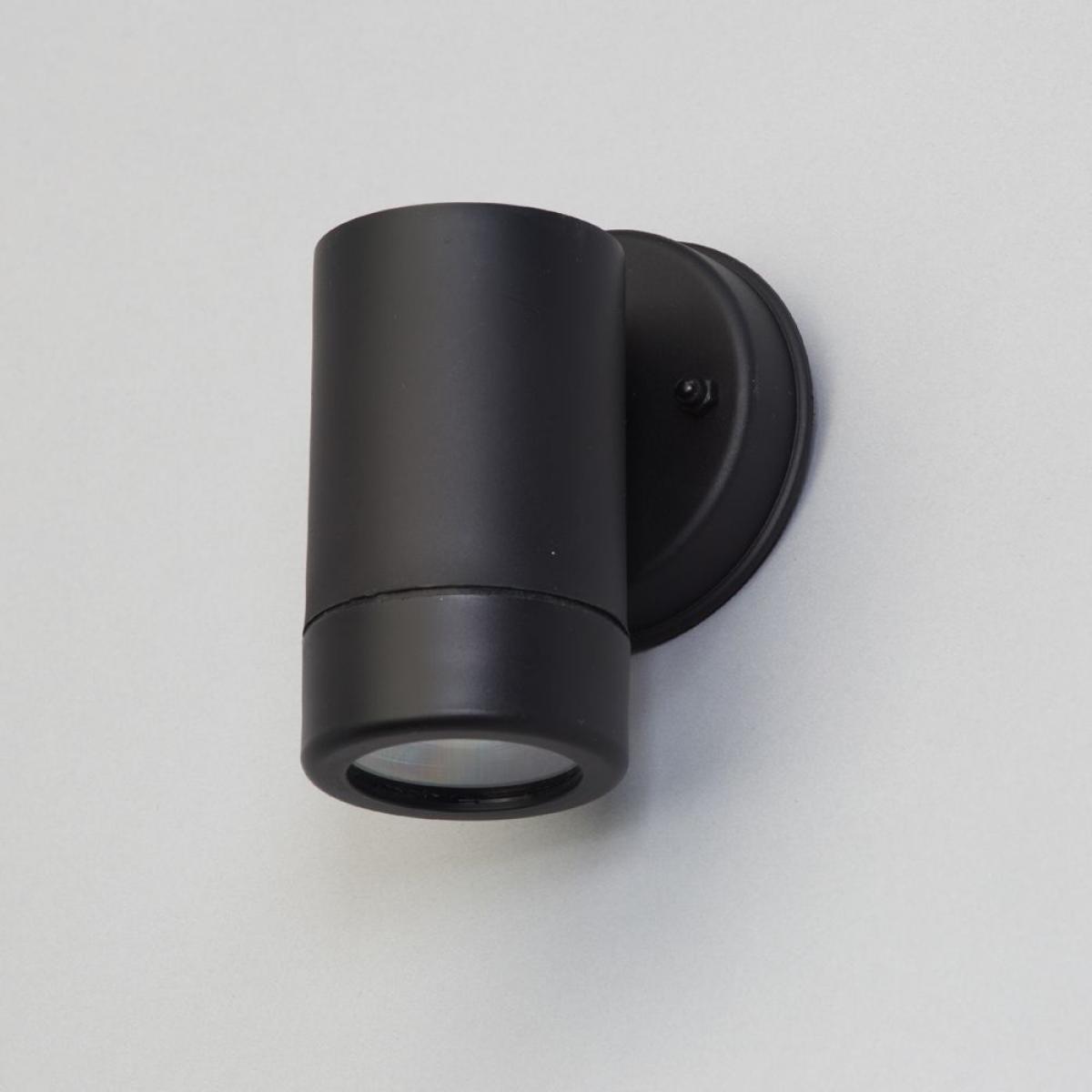 Burwick Outdoor Single Up Or Down Wall Light, Black – image 4