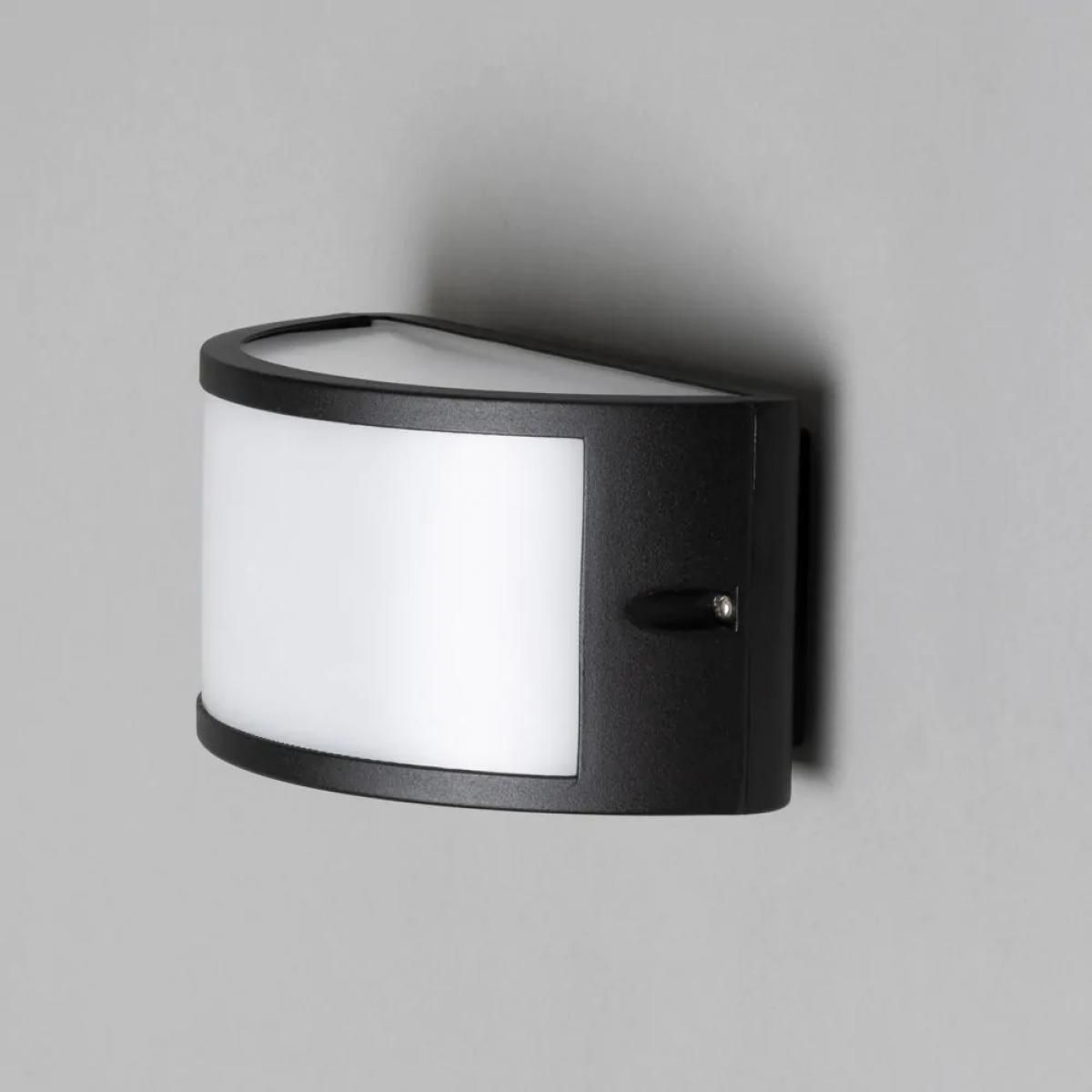 Chase Outdoor Bulkhead Wall Light, Black – image 3