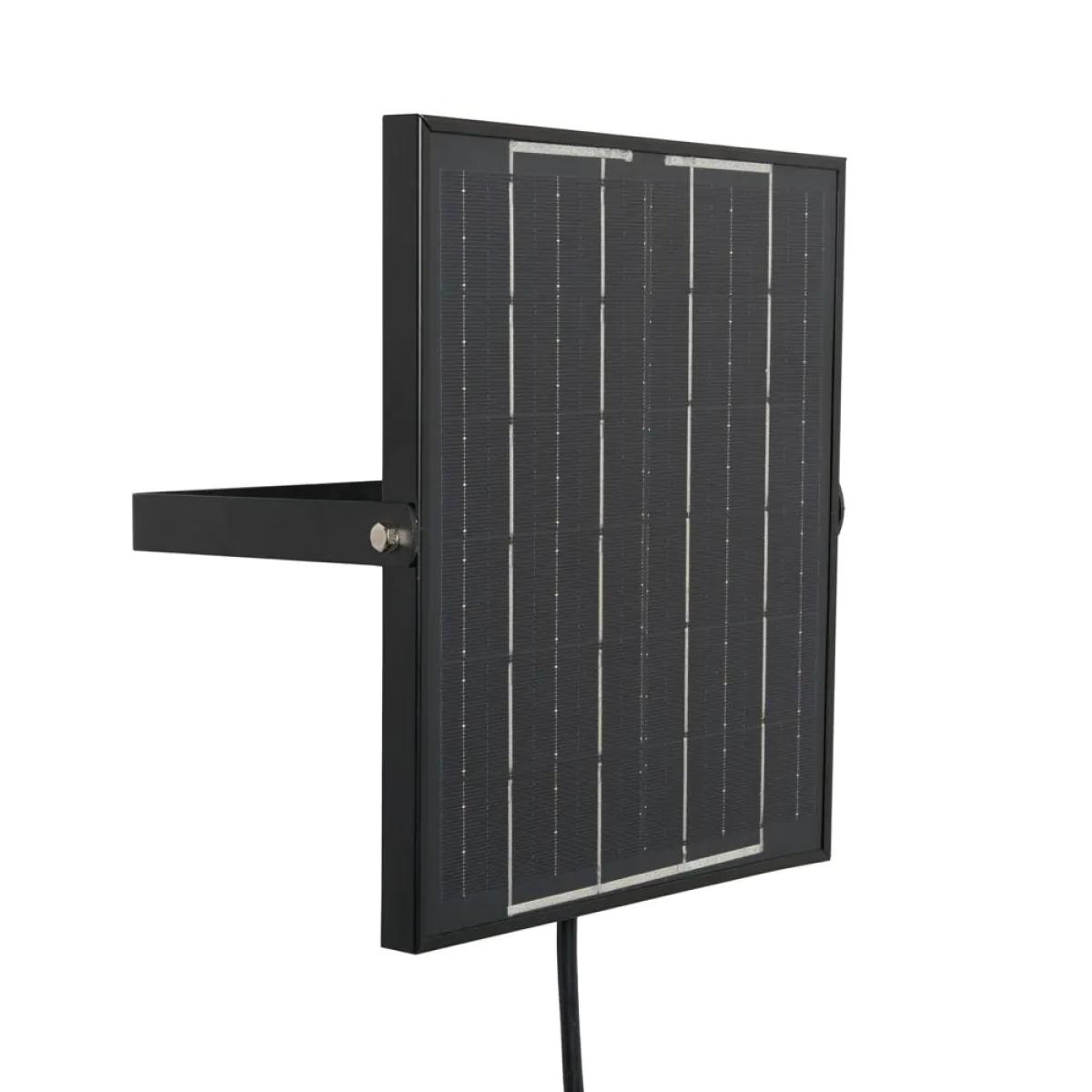 Aster LED 50 Watt Outdoor Solar Flood Light, Grey – image 5