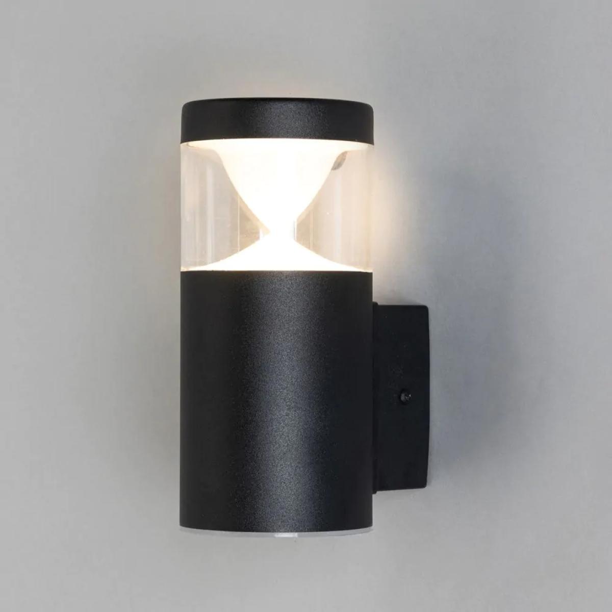 Asher Outdoor Wall Light, Black – image 3