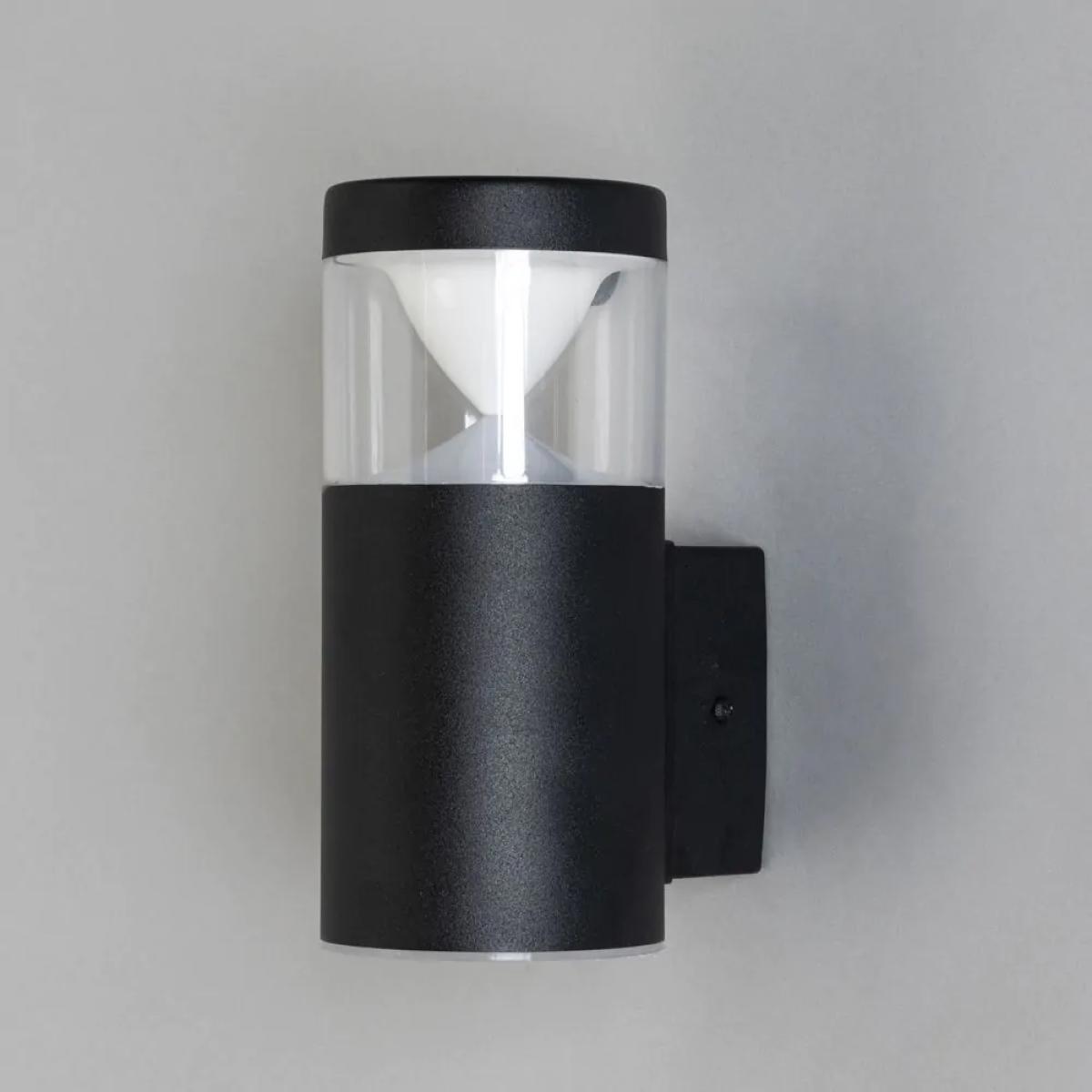 Asher Outdoor Wall Light, Black – image 4