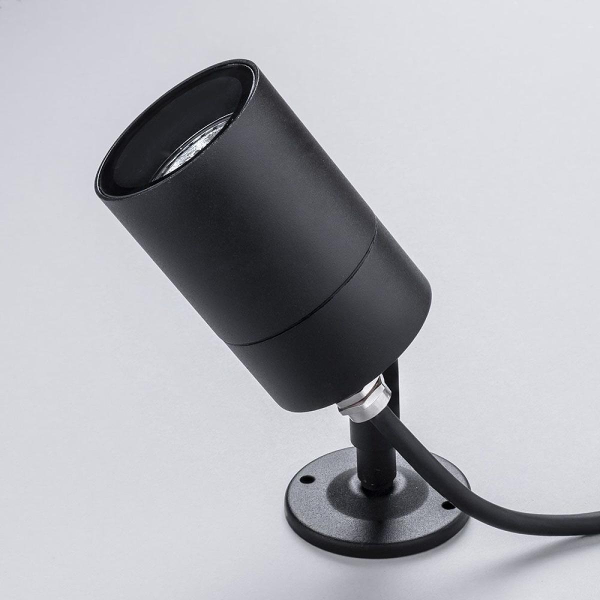 Jared 1 Light Outdoor Spike Light, Black – image 4
