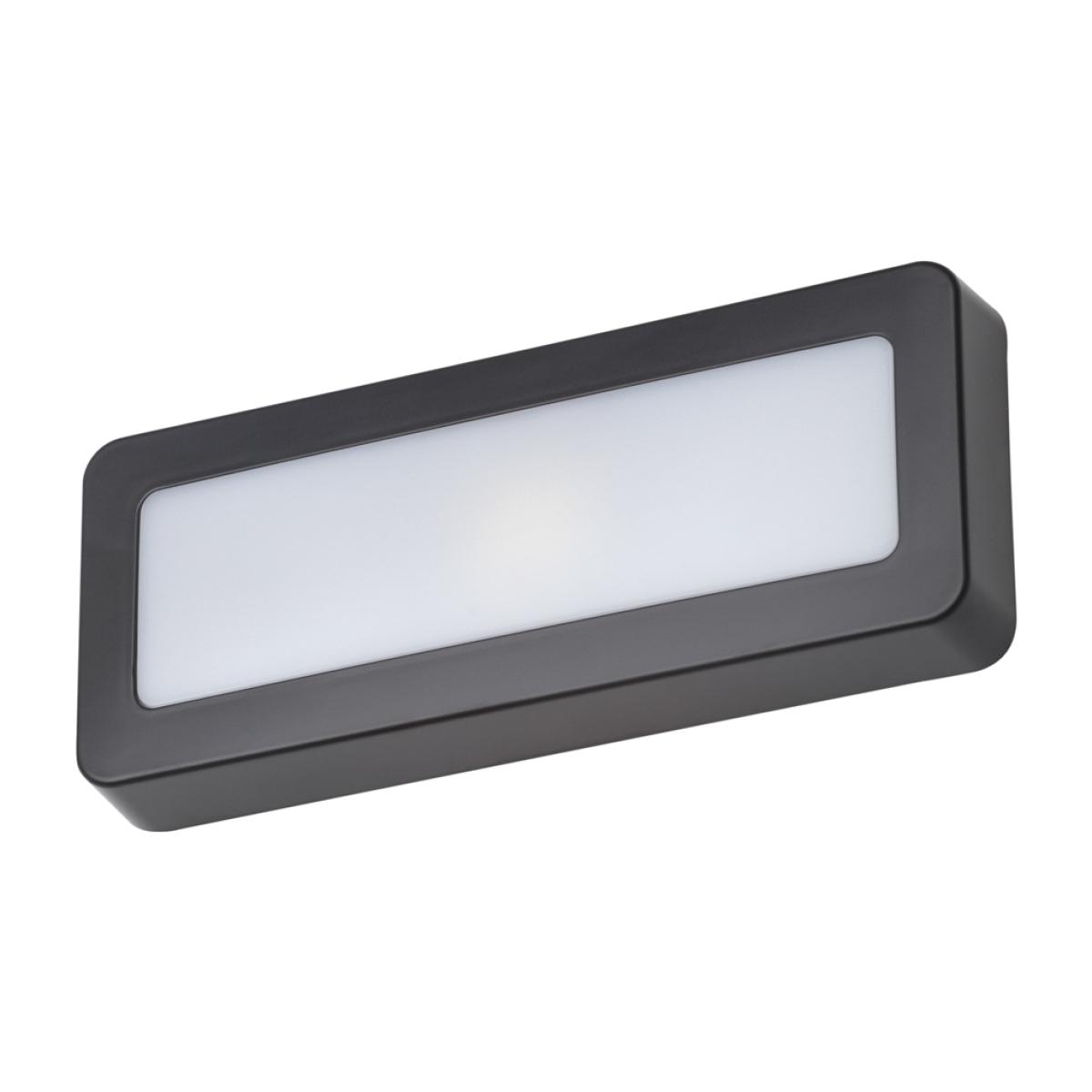 Wren 5 Watt LED Opal Surface Brick Wall Light, Anthracite – image 1