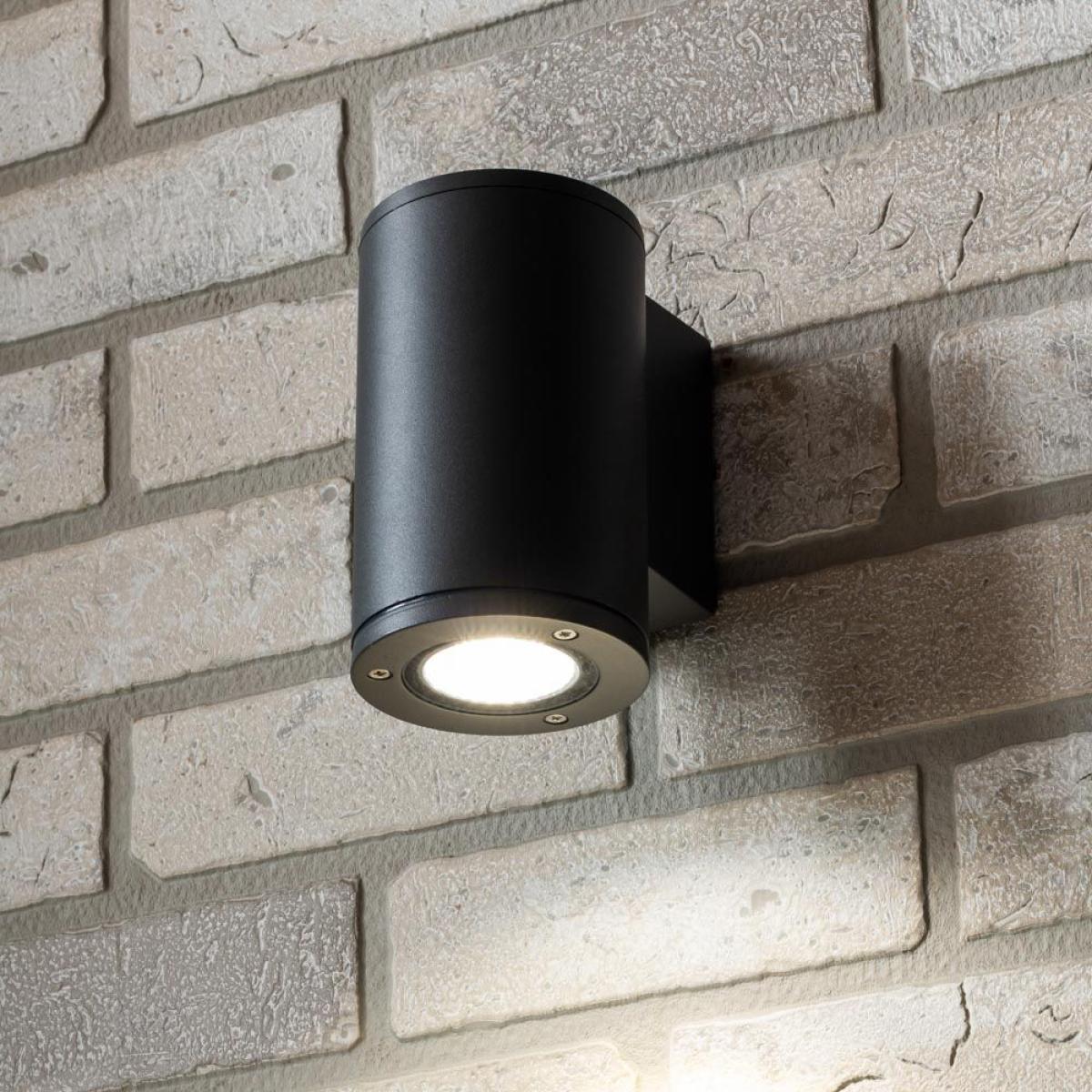 Taylor Up or Down IP54 Outdoor Wall Light, Anthracite – image 2