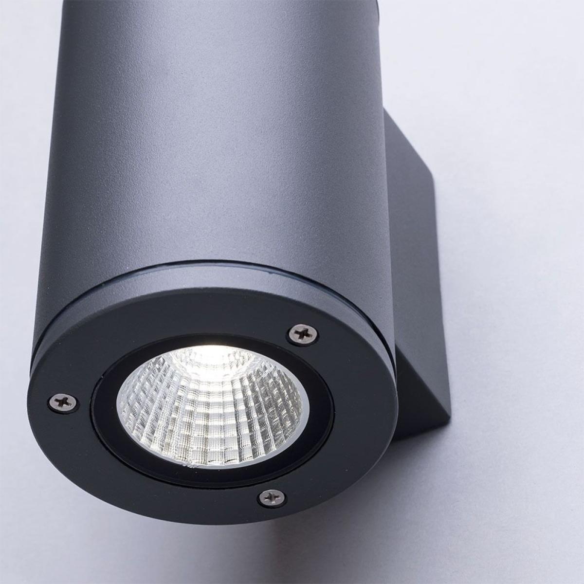 Taylor Up or Down IP54 Outdoor Wall Light, Anthracite – image 5