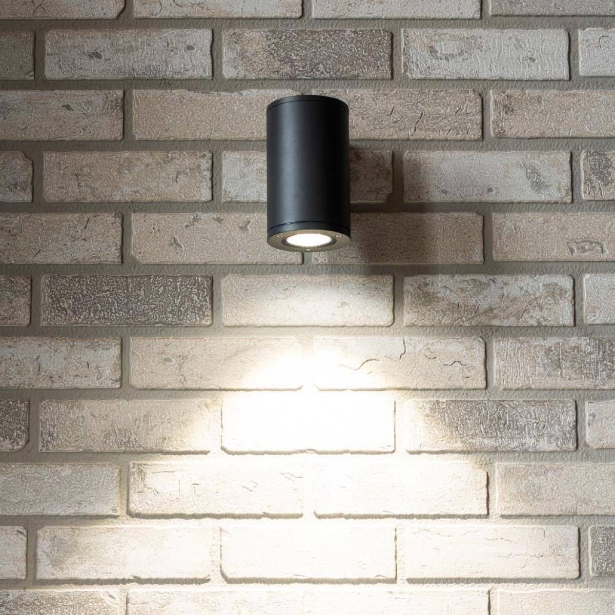 Taylor Up or Down IP54 Outdoor Wall Light, Anthracite – image 6