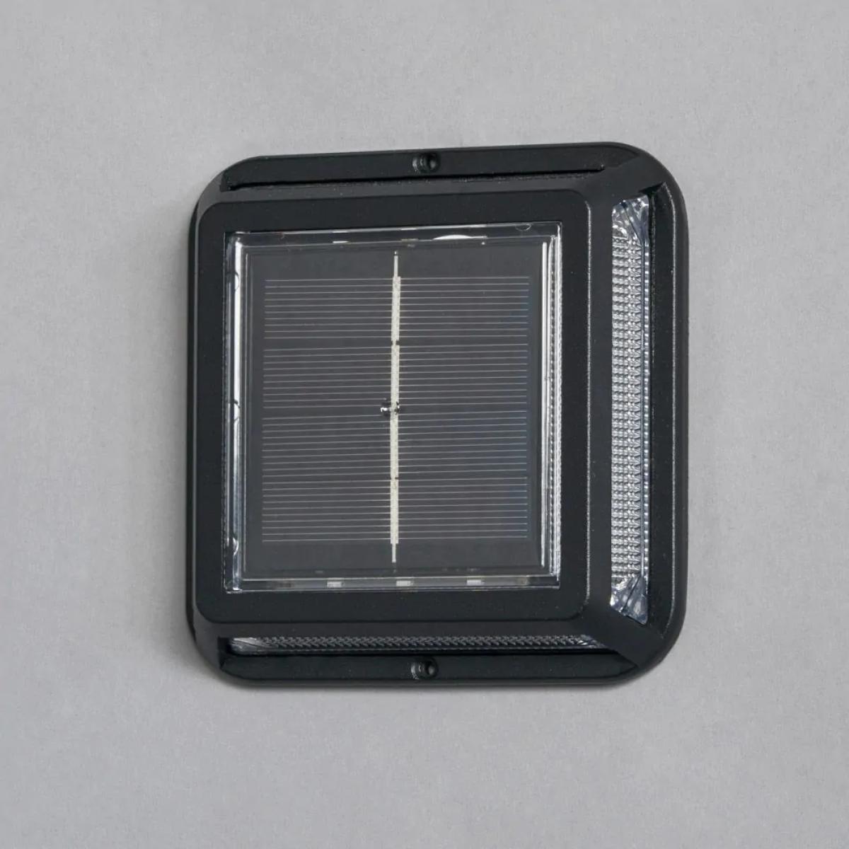Caelum LED Outdoor Solar Ground Spike Light, Black – image 4