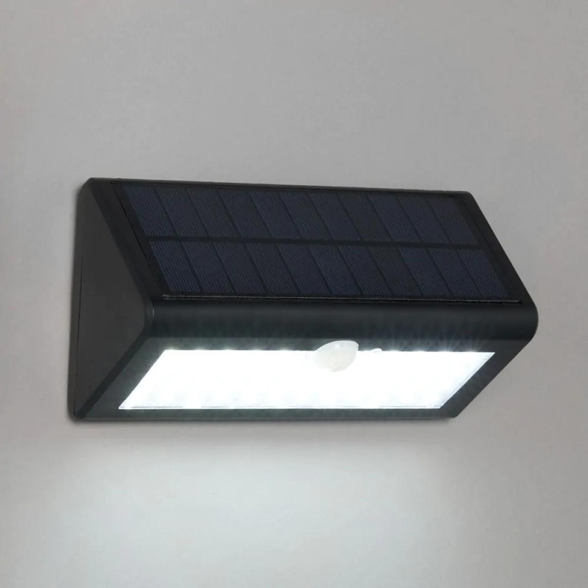 Sabik LED Outdoor Solar Up or Down Wall Light with PIR, Anthracite – image 3