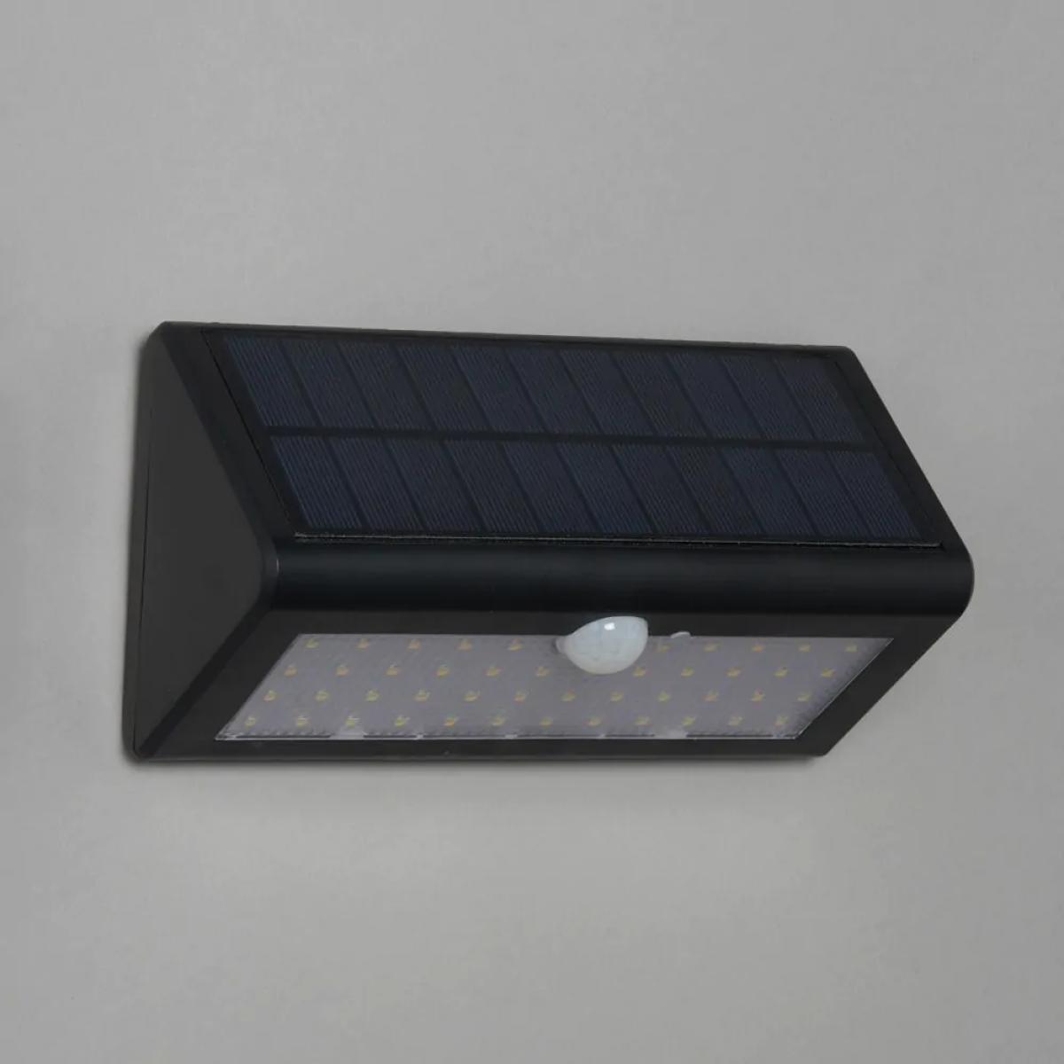 Sabik LED Outdoor Solar Up or Down Wall Light with PIR, Anthracite – image 4