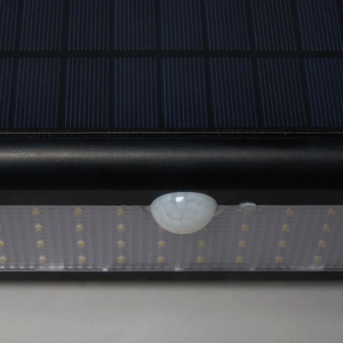 Sabik LED Outdoor Solar Up or Down Wall Light with PIR, Anthracite – image 5