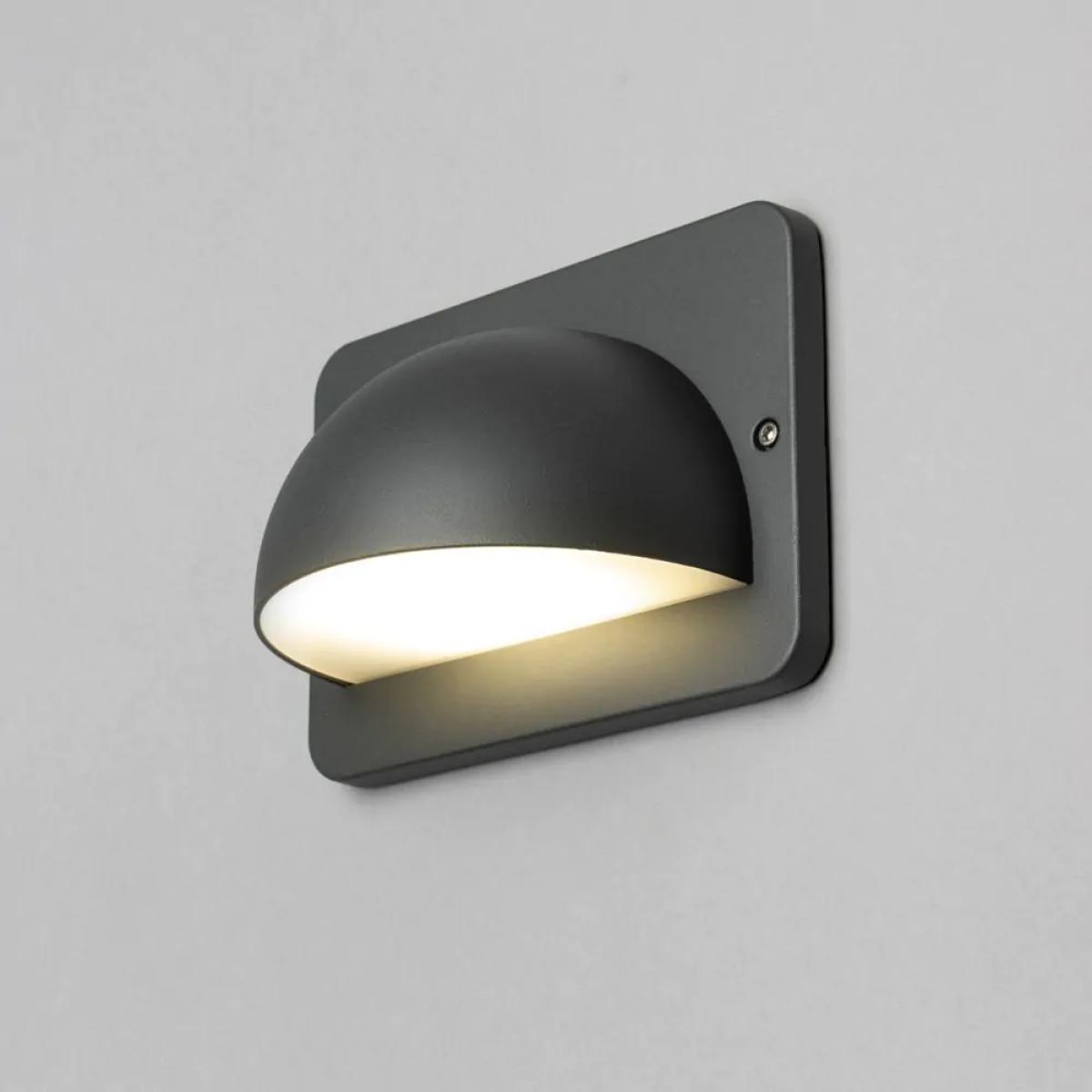 Jude Outdoor LED Wall Light, Anthracite – image 2