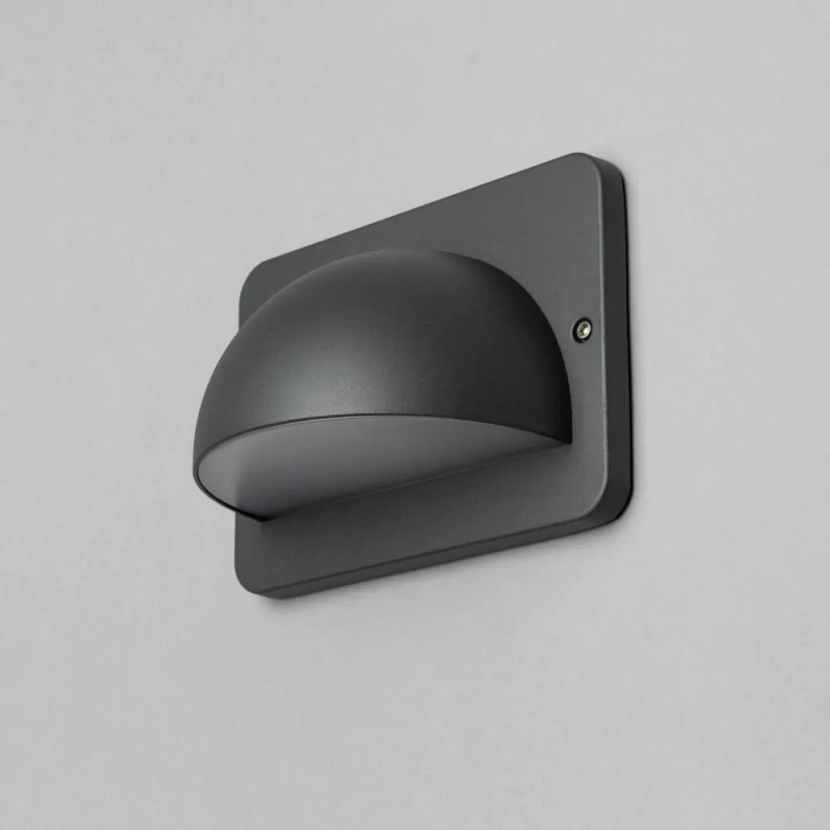 Jude Outdoor LED Wall Light, Anthracite – image 3