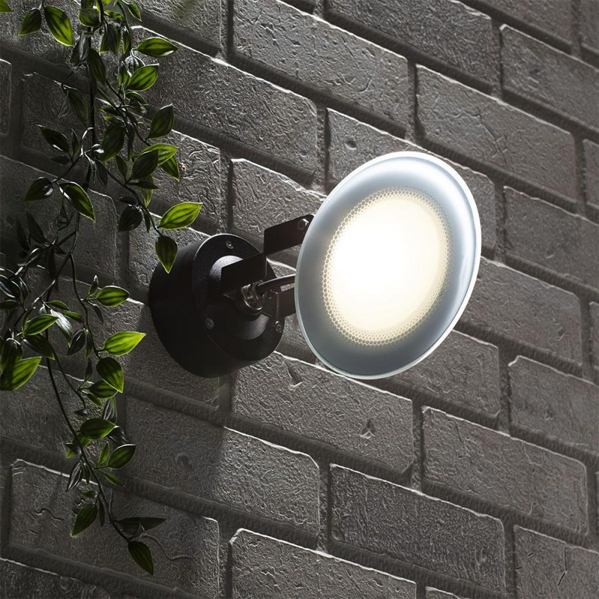 Tierney 12 Watt Outdoor LED Spike, Spot or Wall Light, Black – image 2