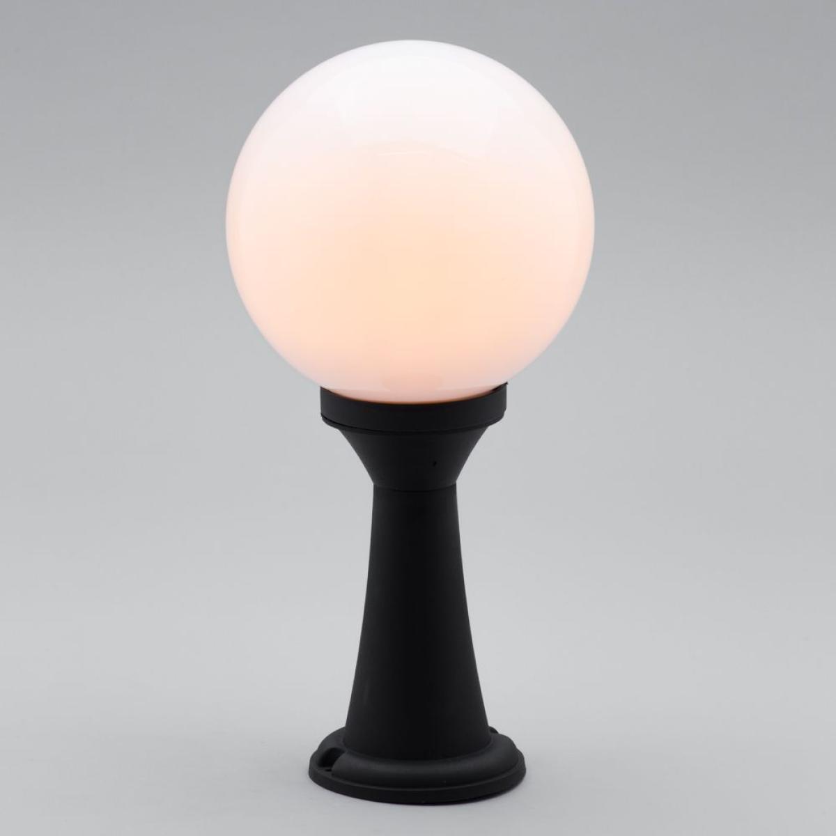 Westray Outdoor Globe Post Light, Black – image 3