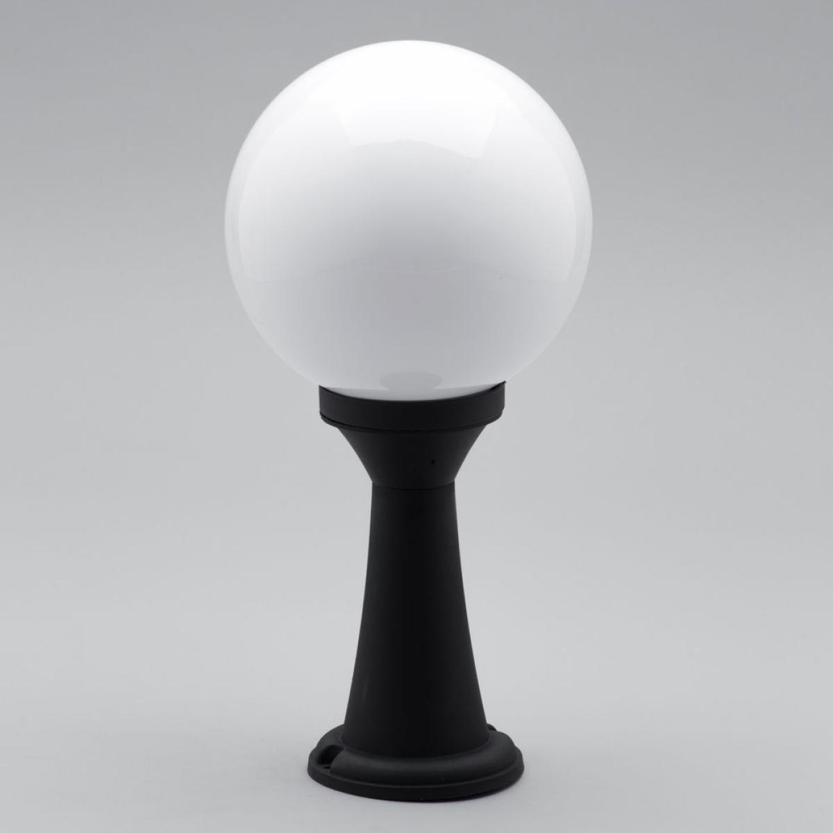 Westray Outdoor Globe Post Light, Black – image 4