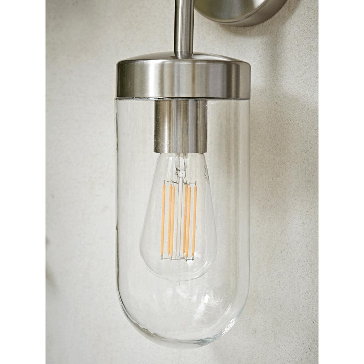 Brushed Aluminium Wall Light – image 3