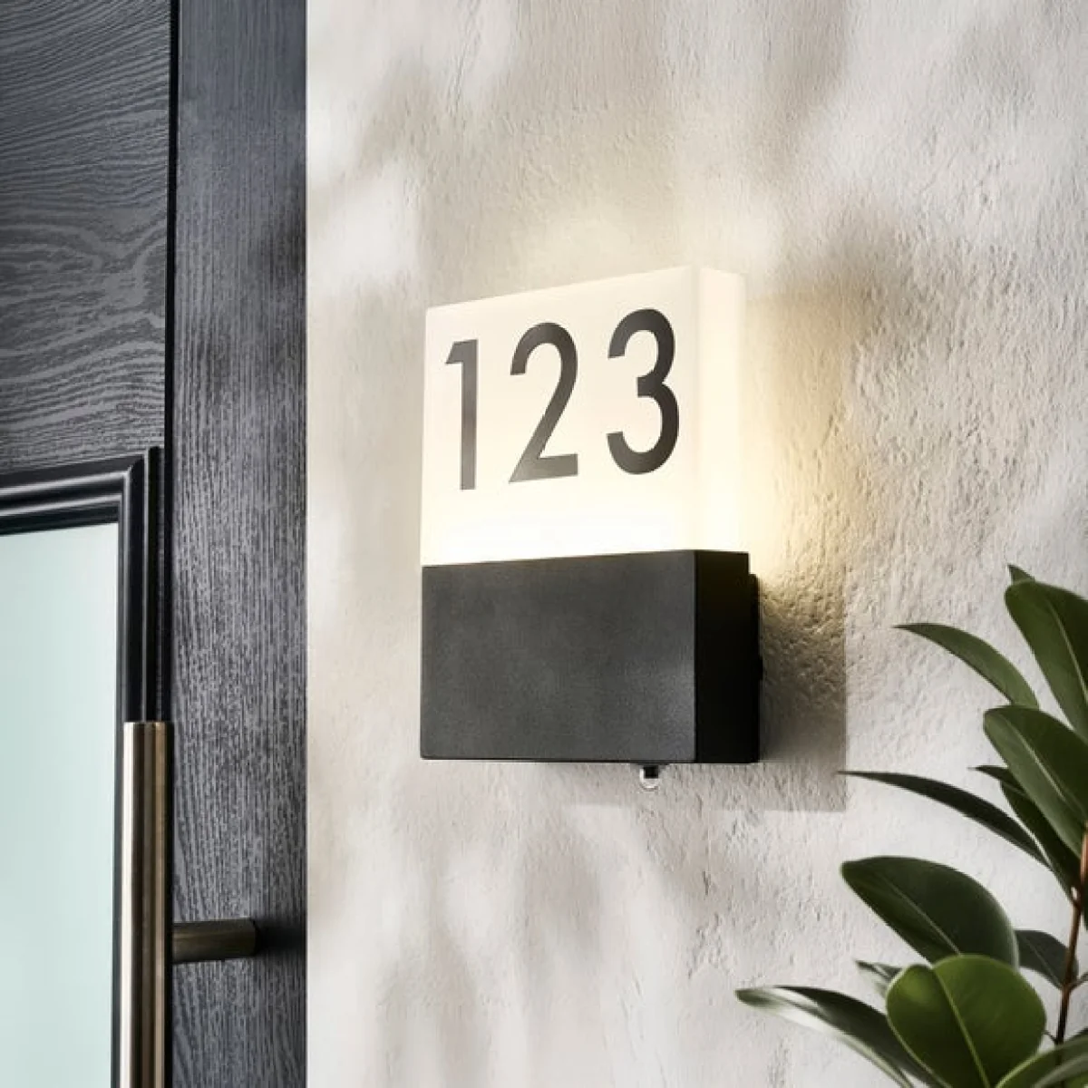 Light Up Numbers Outdoor LED Wall Light – image 2